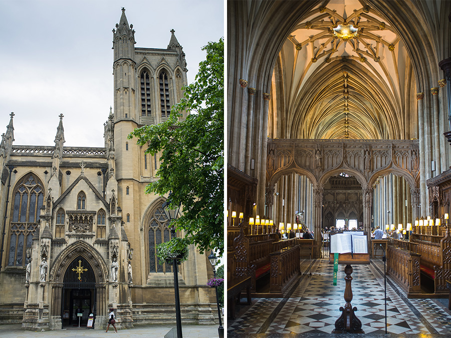 Bristol cathedral UK