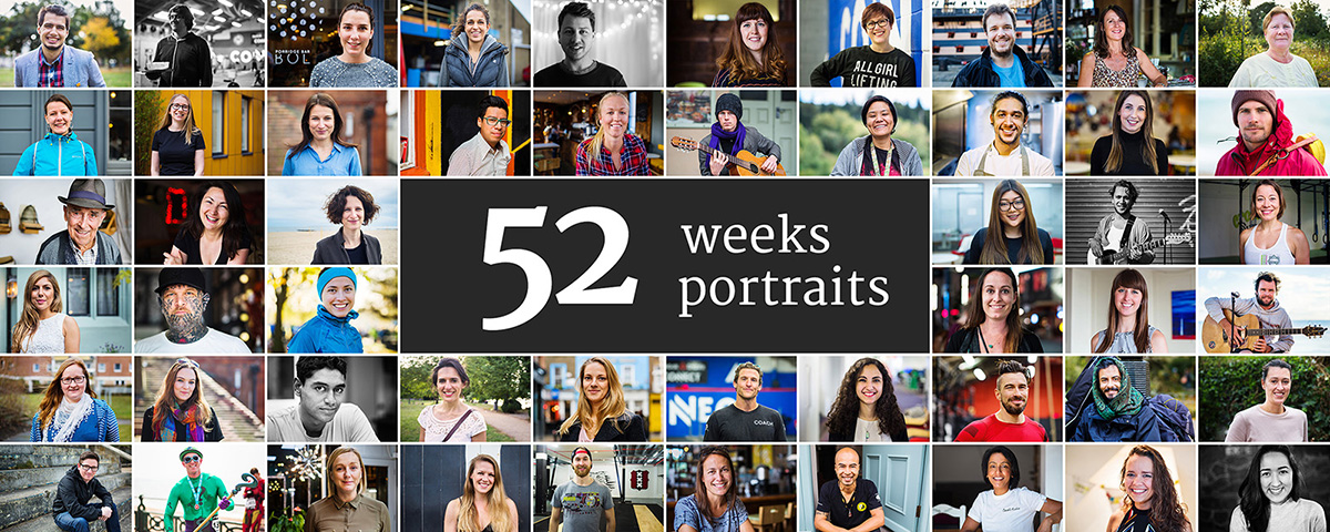 52 weeks 52 portraits