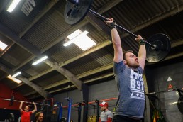 Testing the fittest athletes . CrossFit Open workout 17.5