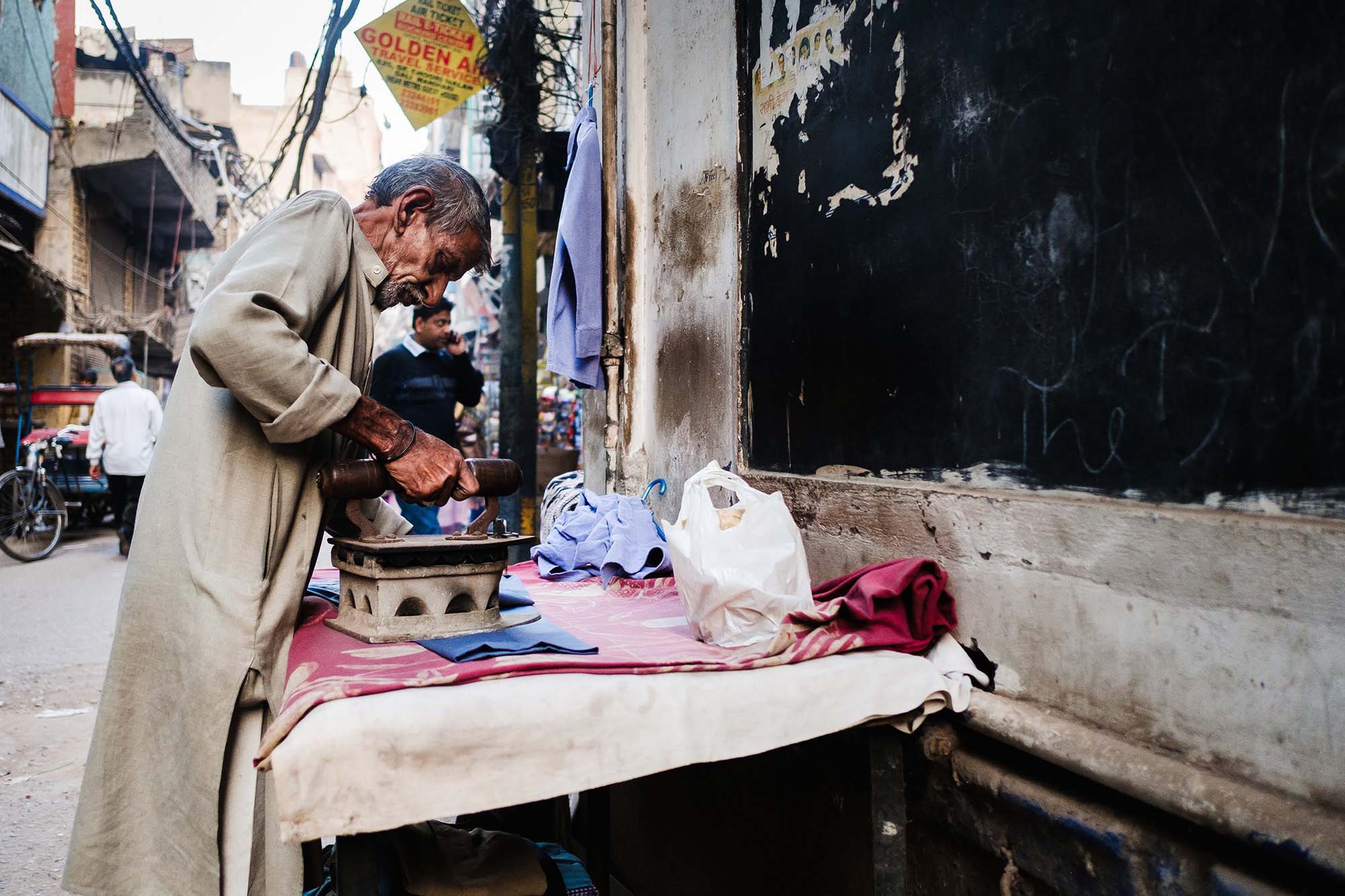 Street photography in India