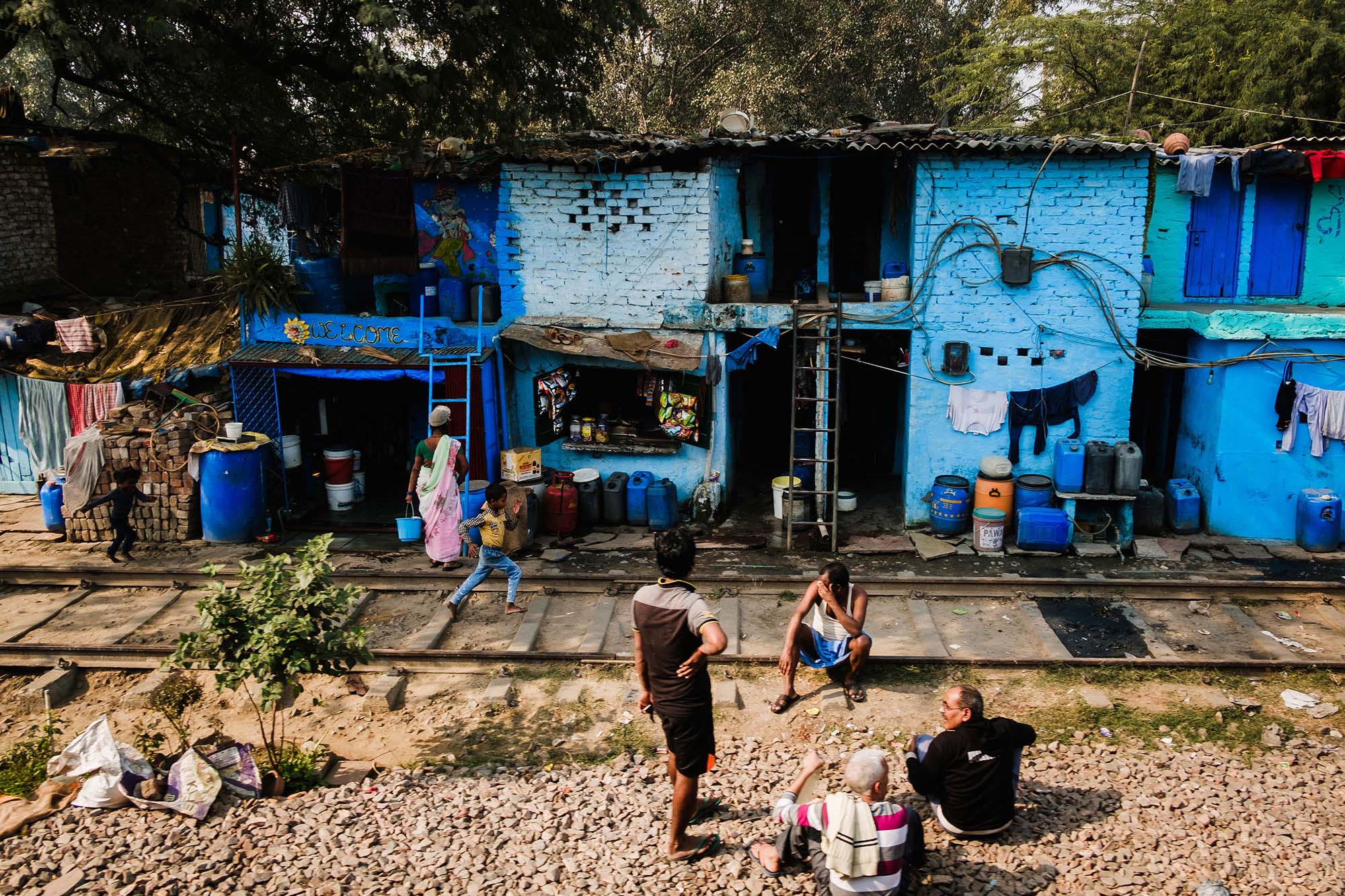 Street photography in India