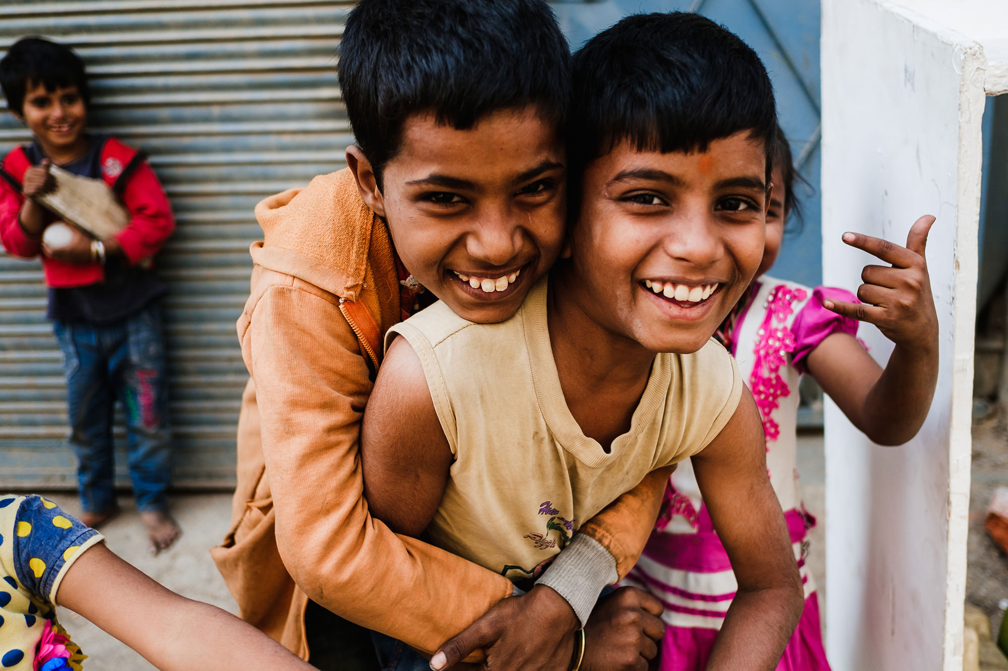 Street photography in India