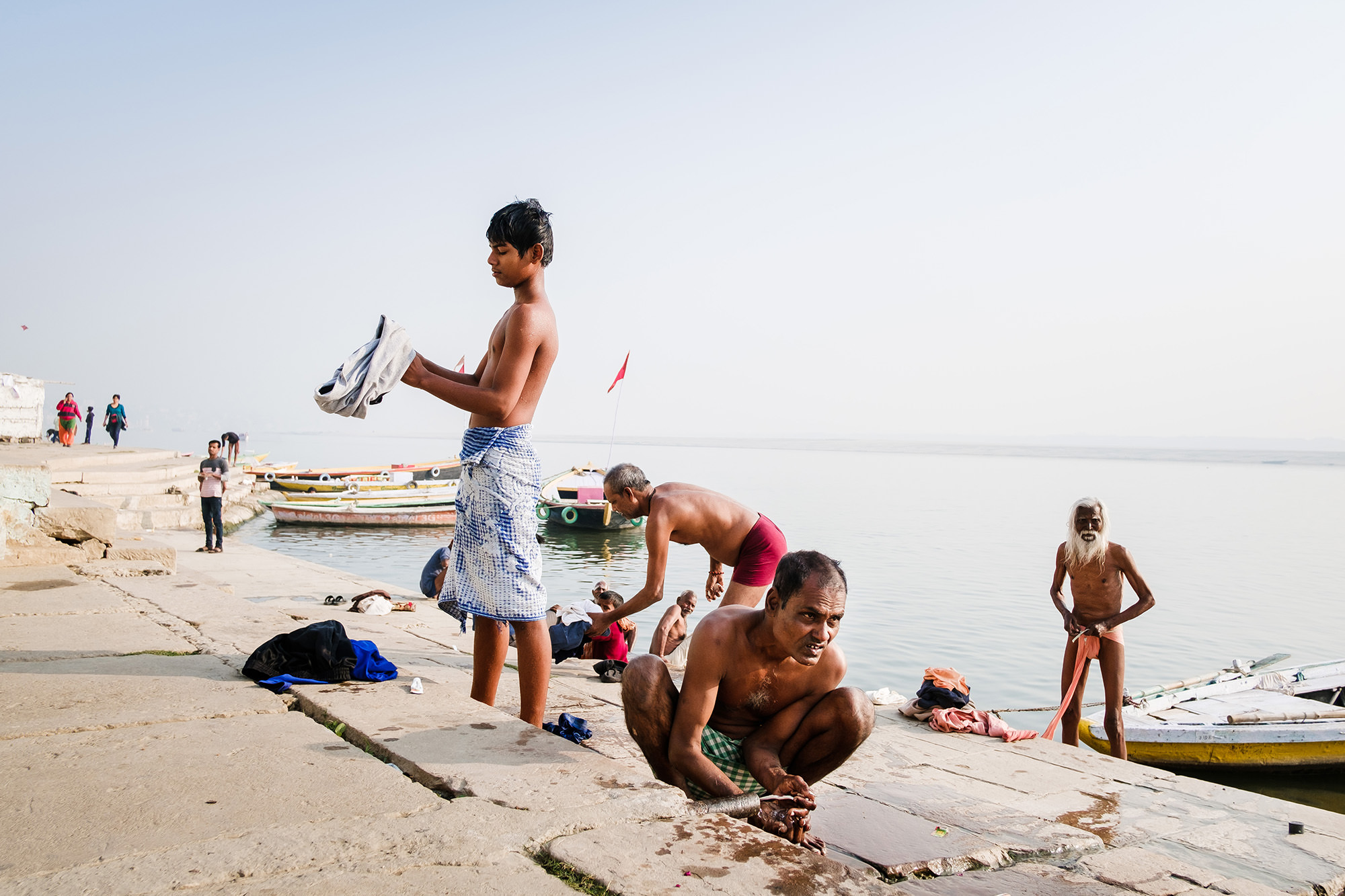 Street photography in India