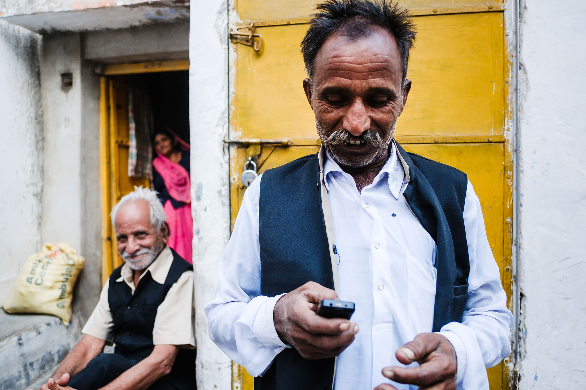 Street photography in India