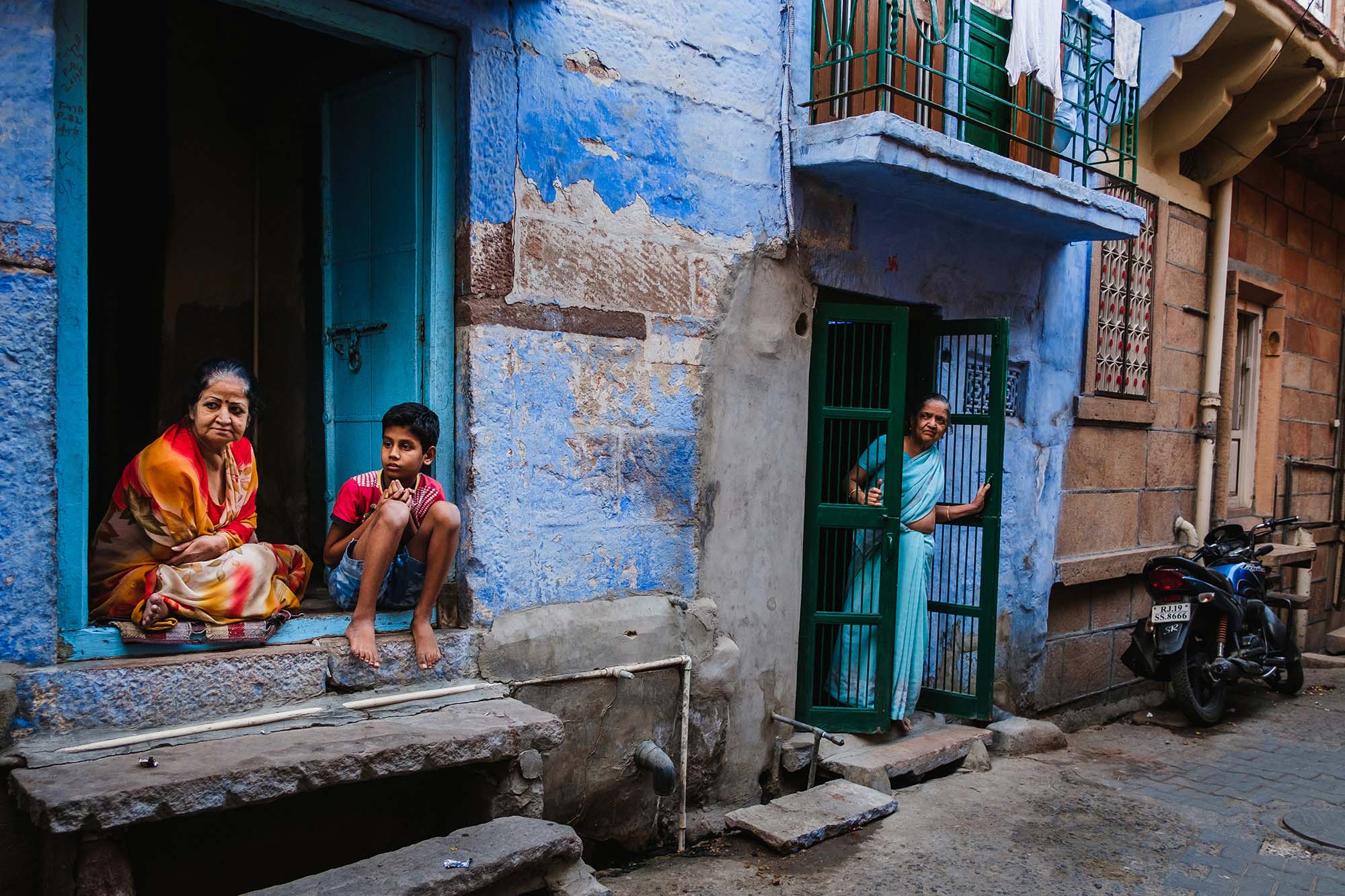 Street photography in India