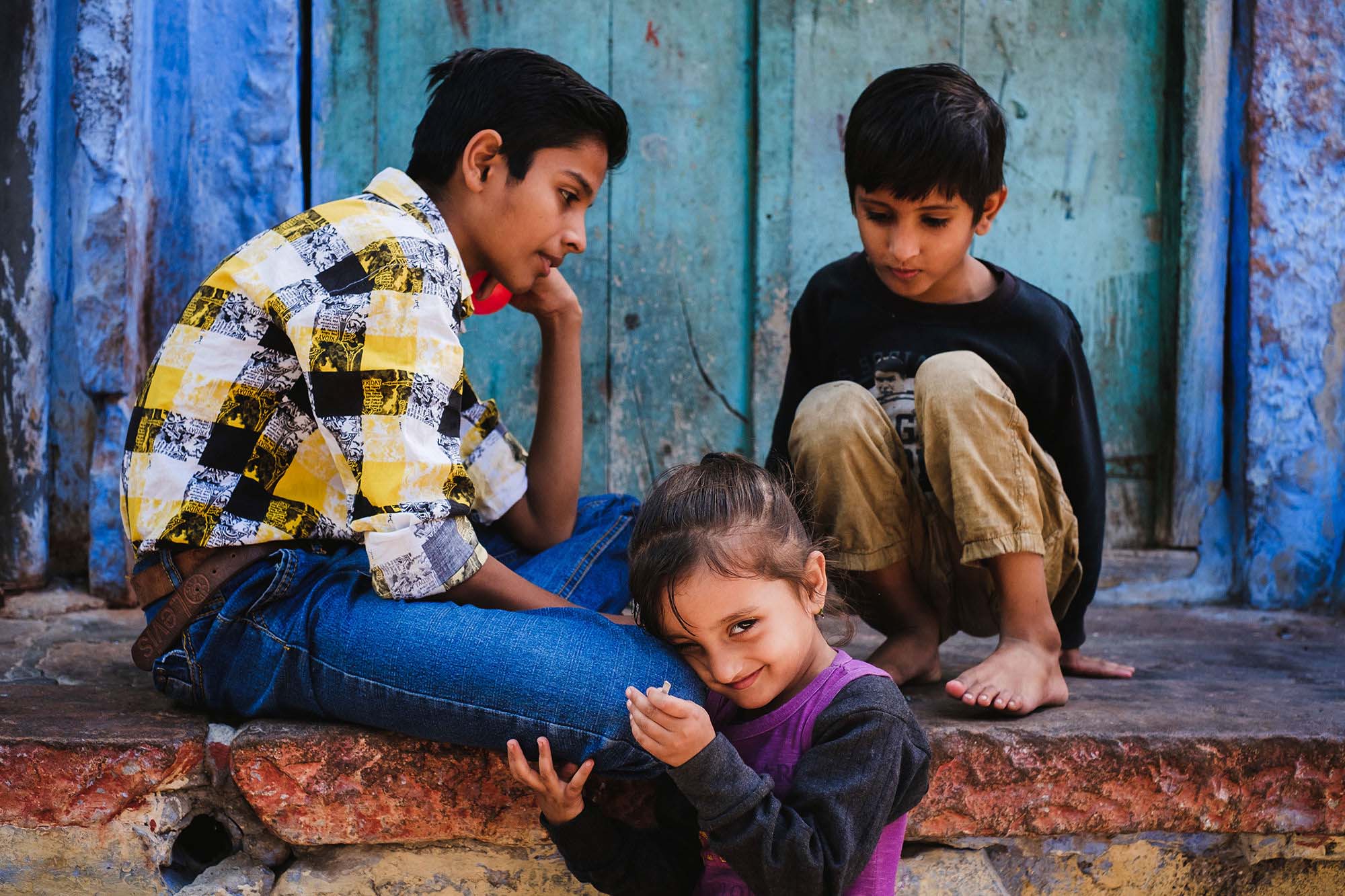 Street photography in India