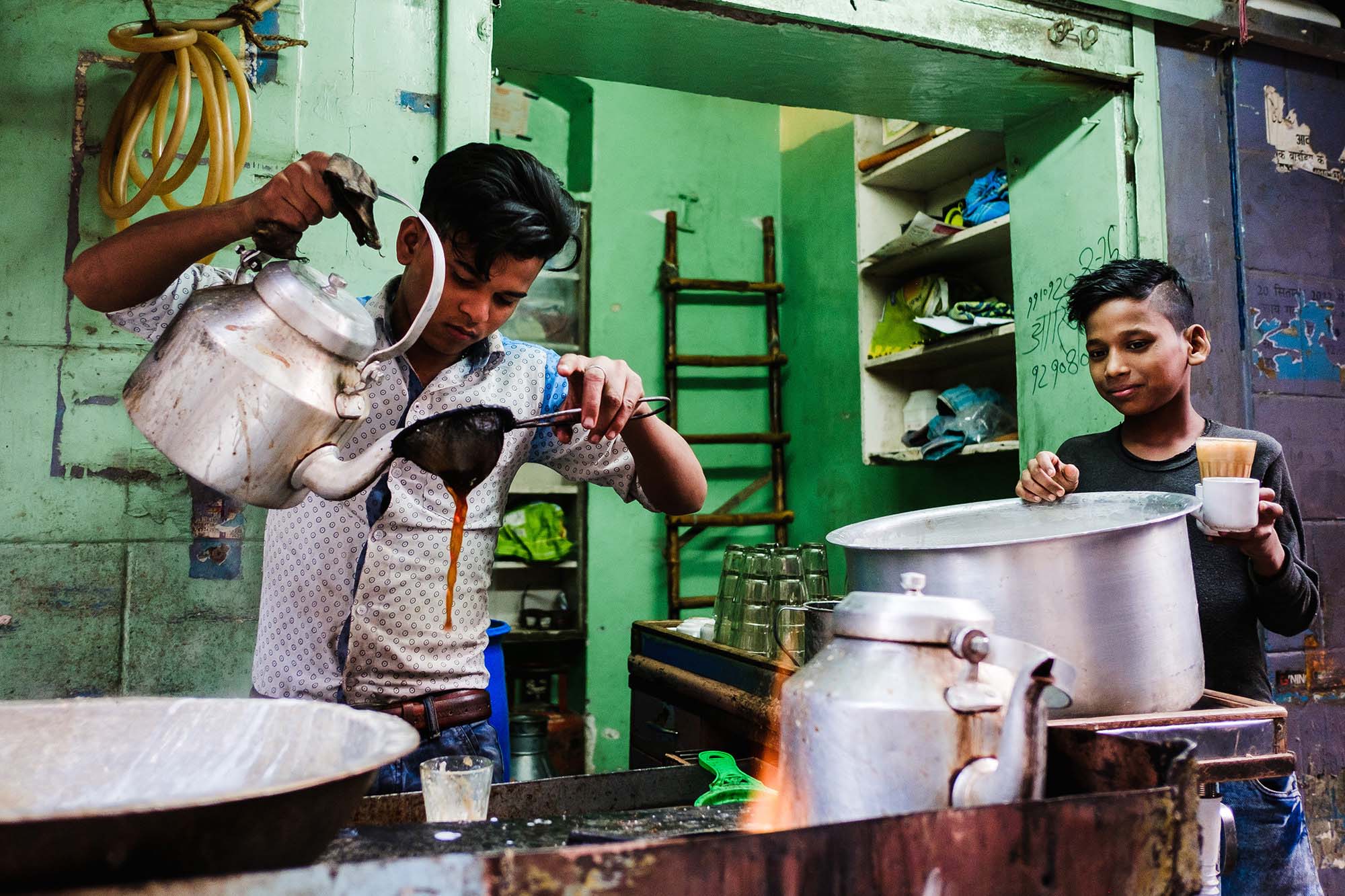 Street photography in India