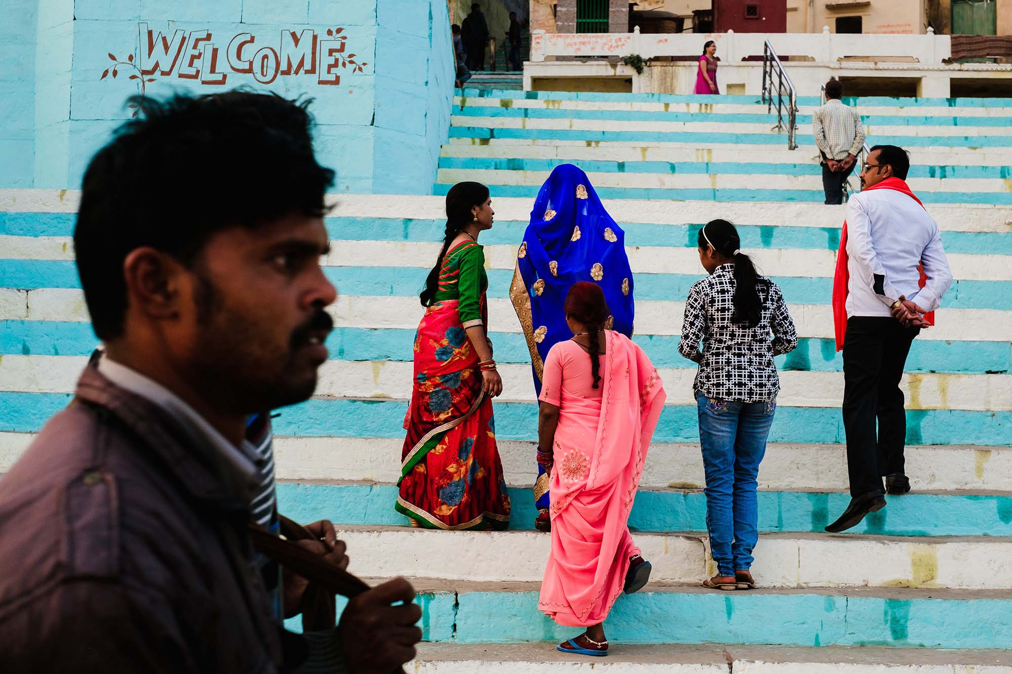 Street photography in India