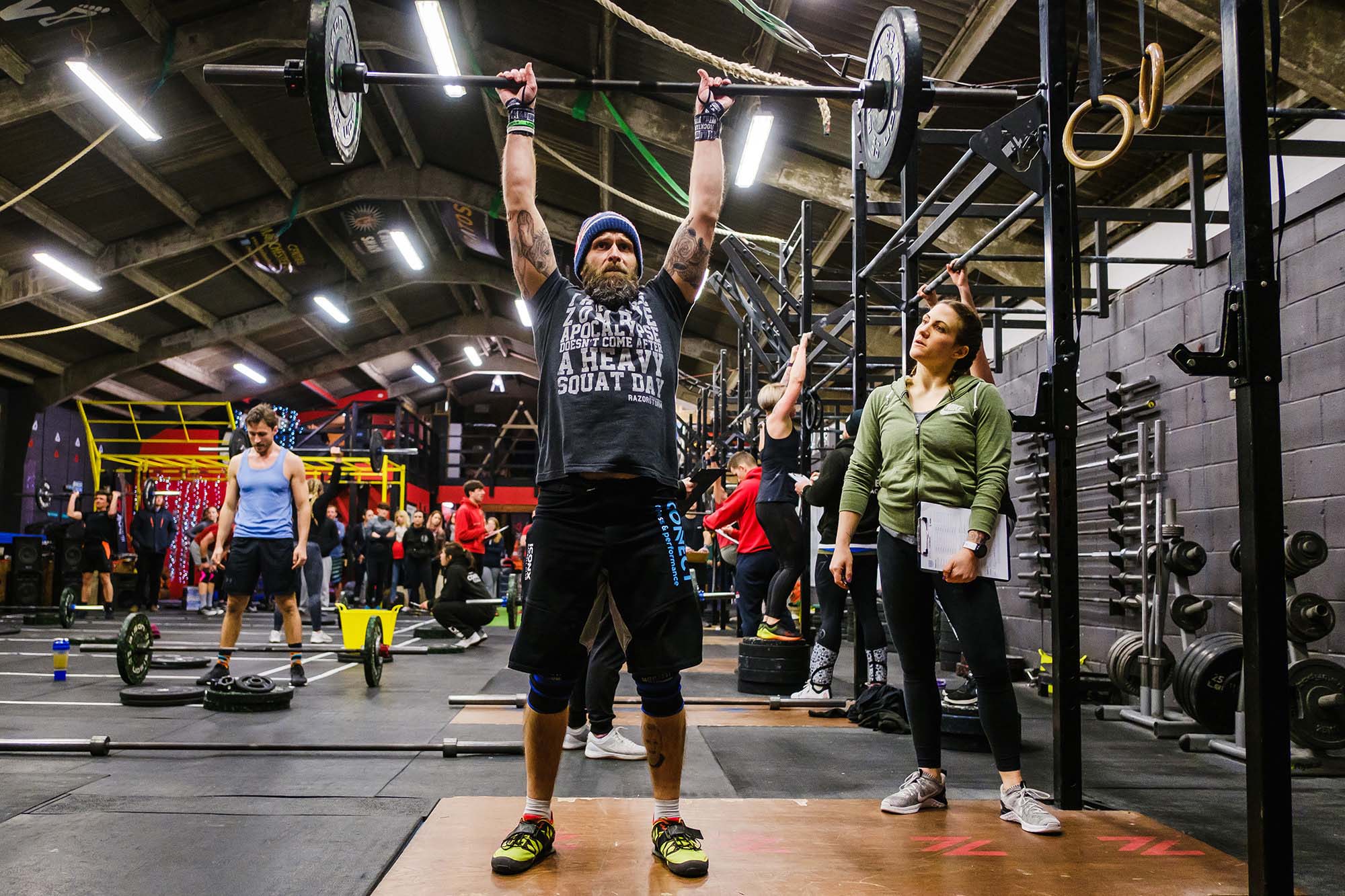 Testing the fittest athletes . CrossFit Open 2018