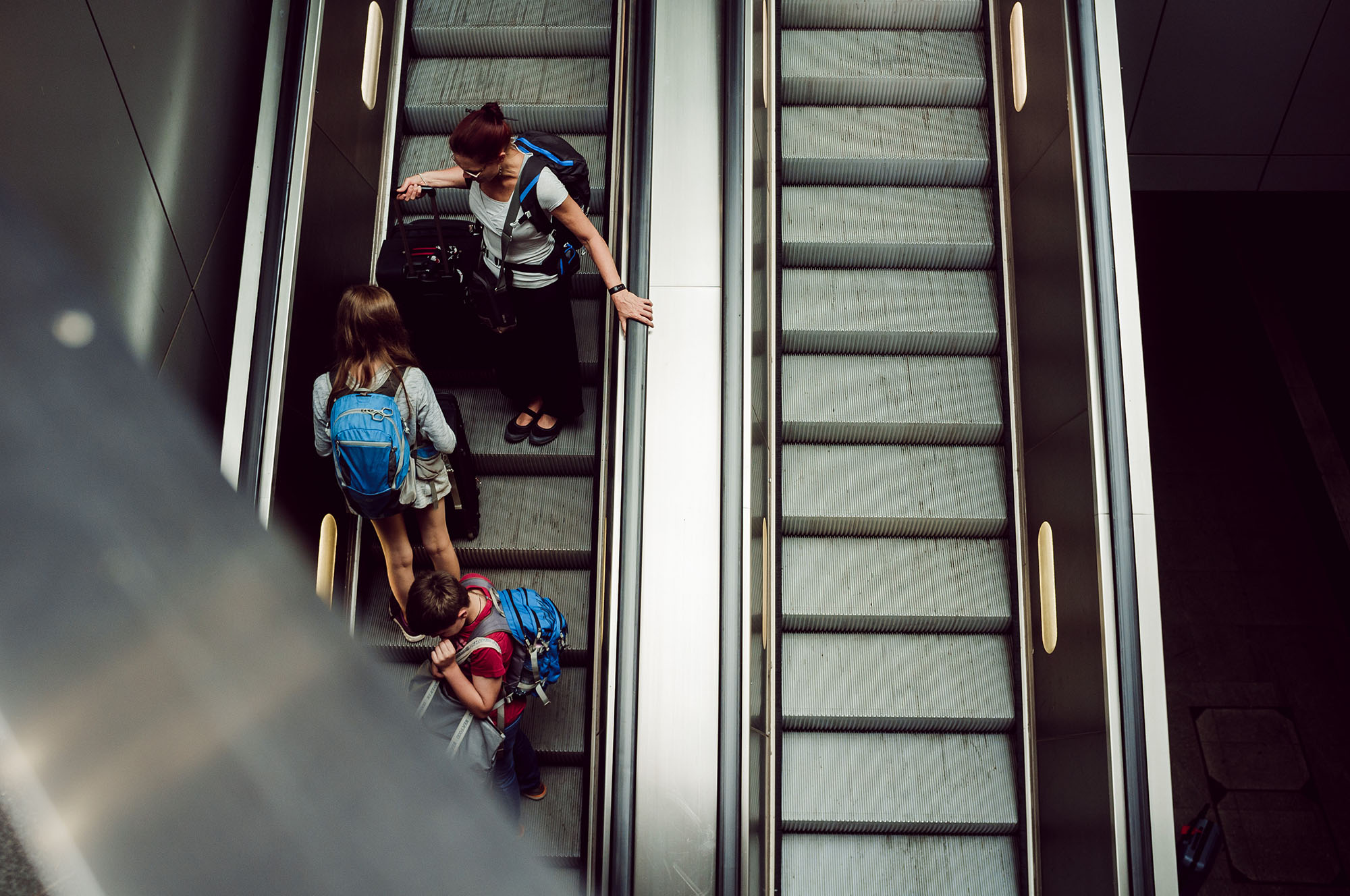 berlin escalator train station