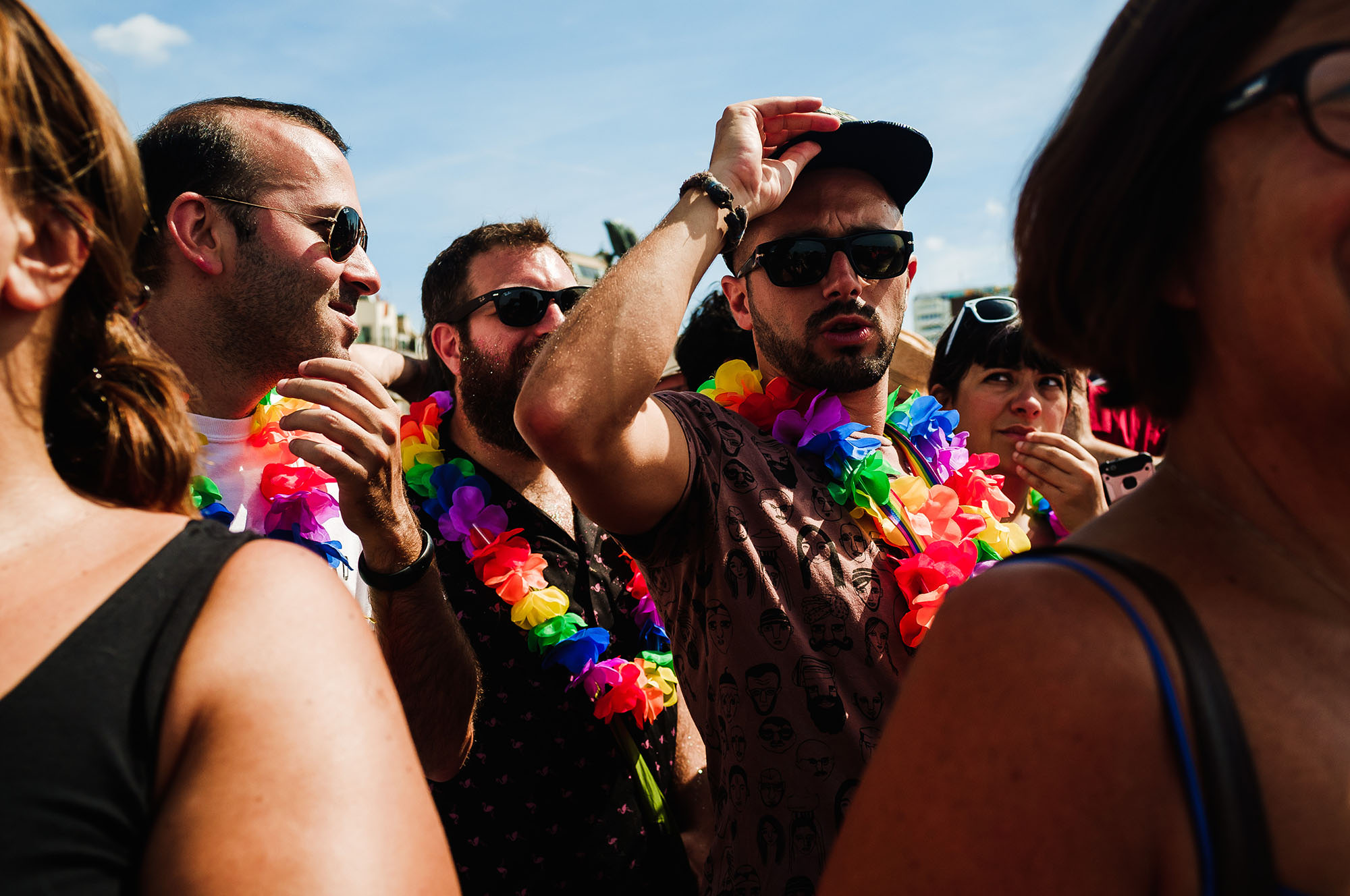 pride parade spectators