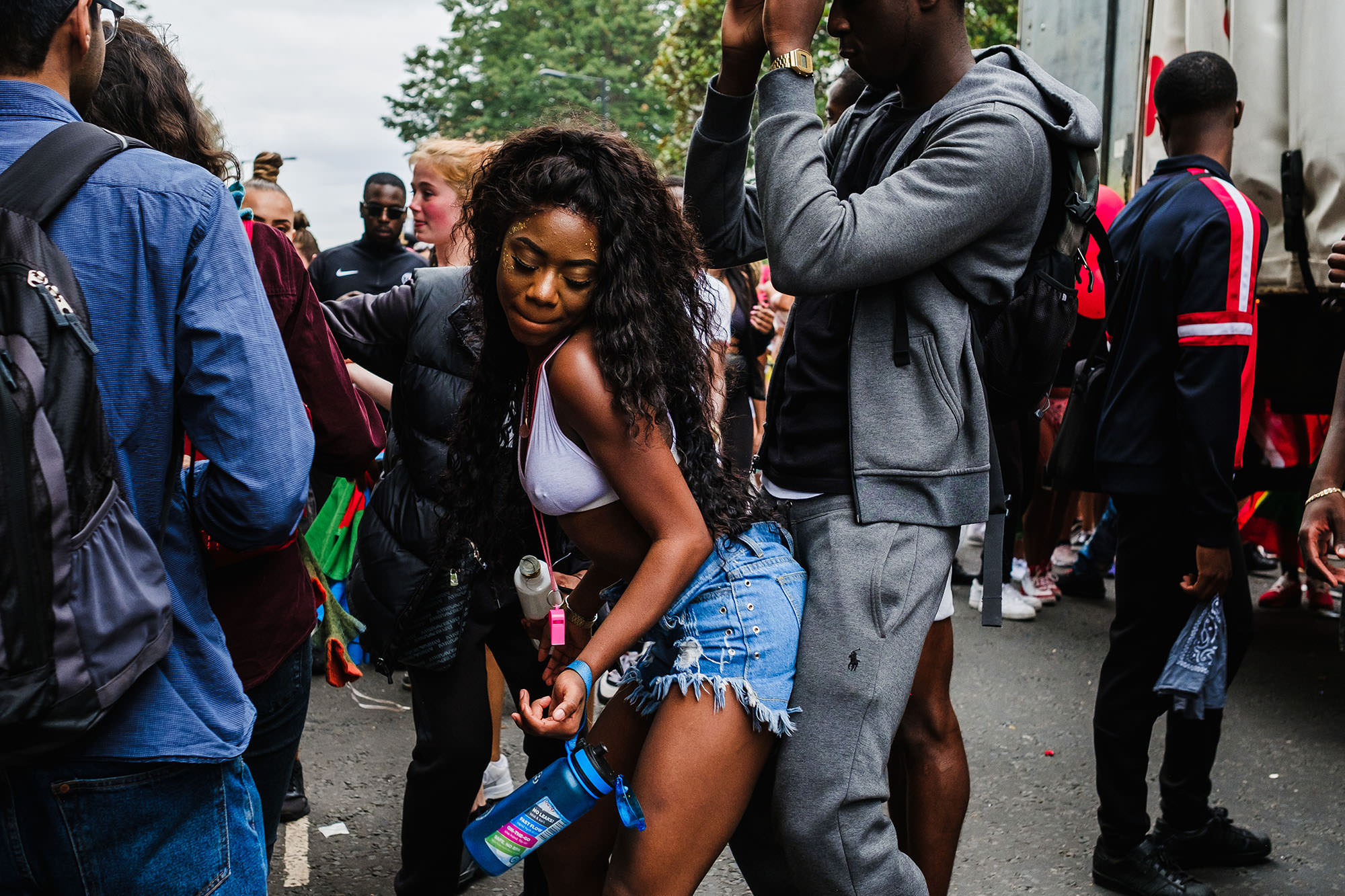 Street photography London, documentary, dancers