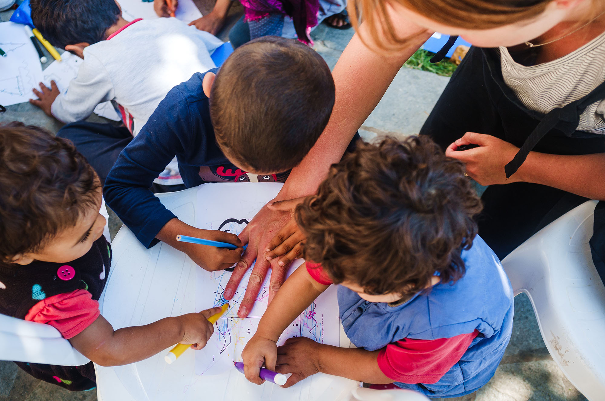 Learning change Greece refugees