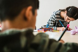 documentary photography . education for refugee kids in Greece