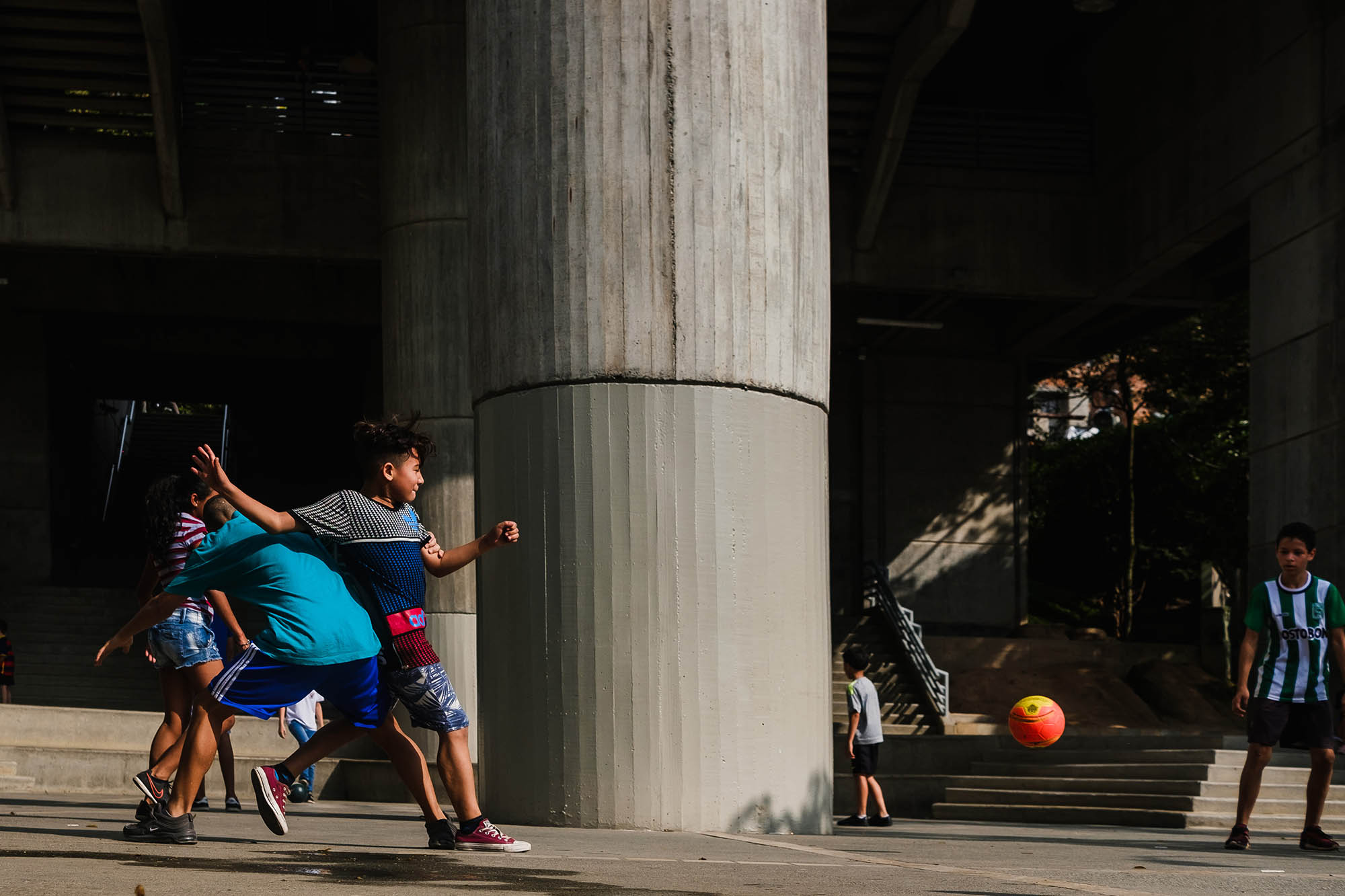 Street photography in Colombia