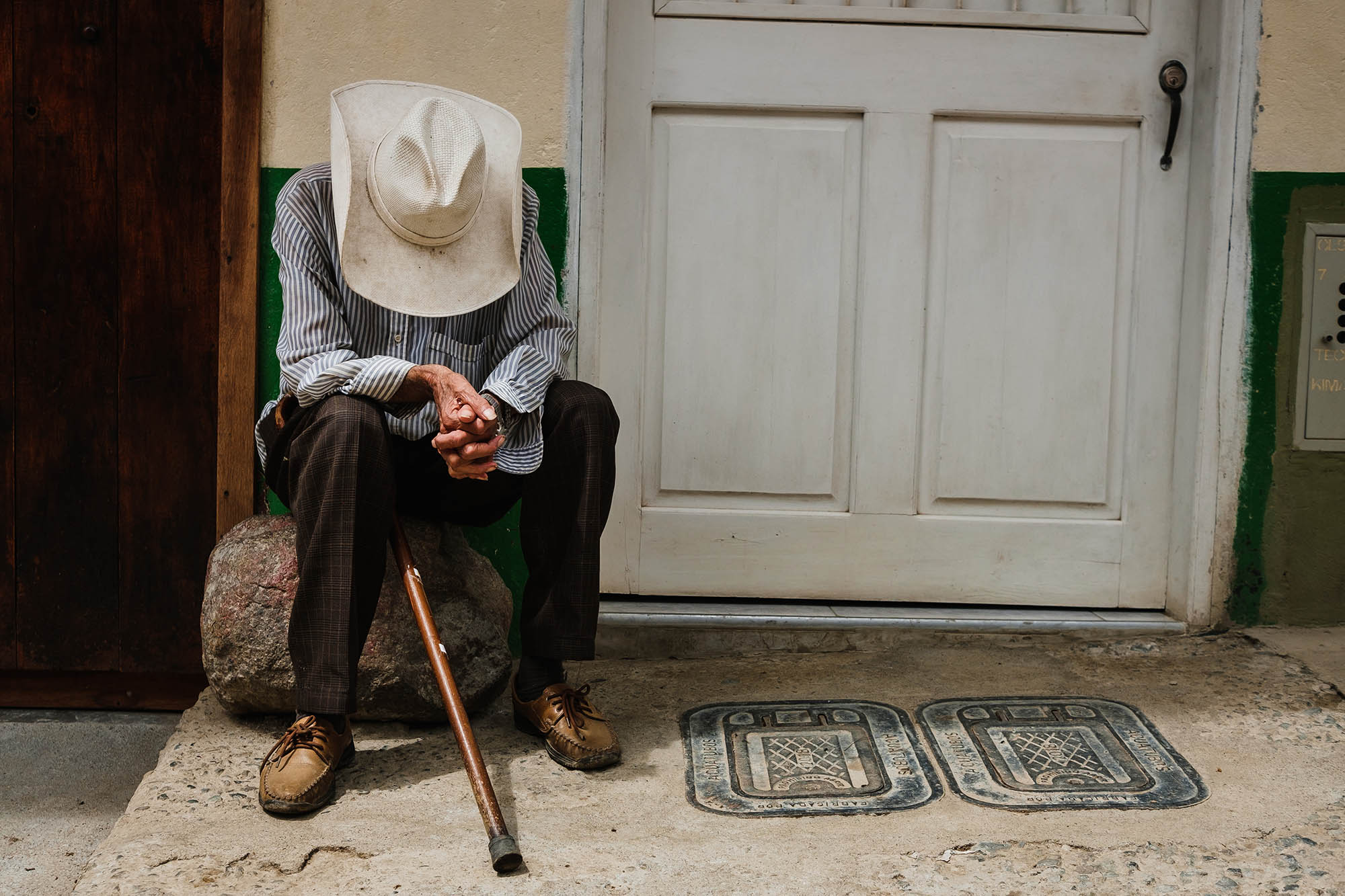 Street photography in Colombia