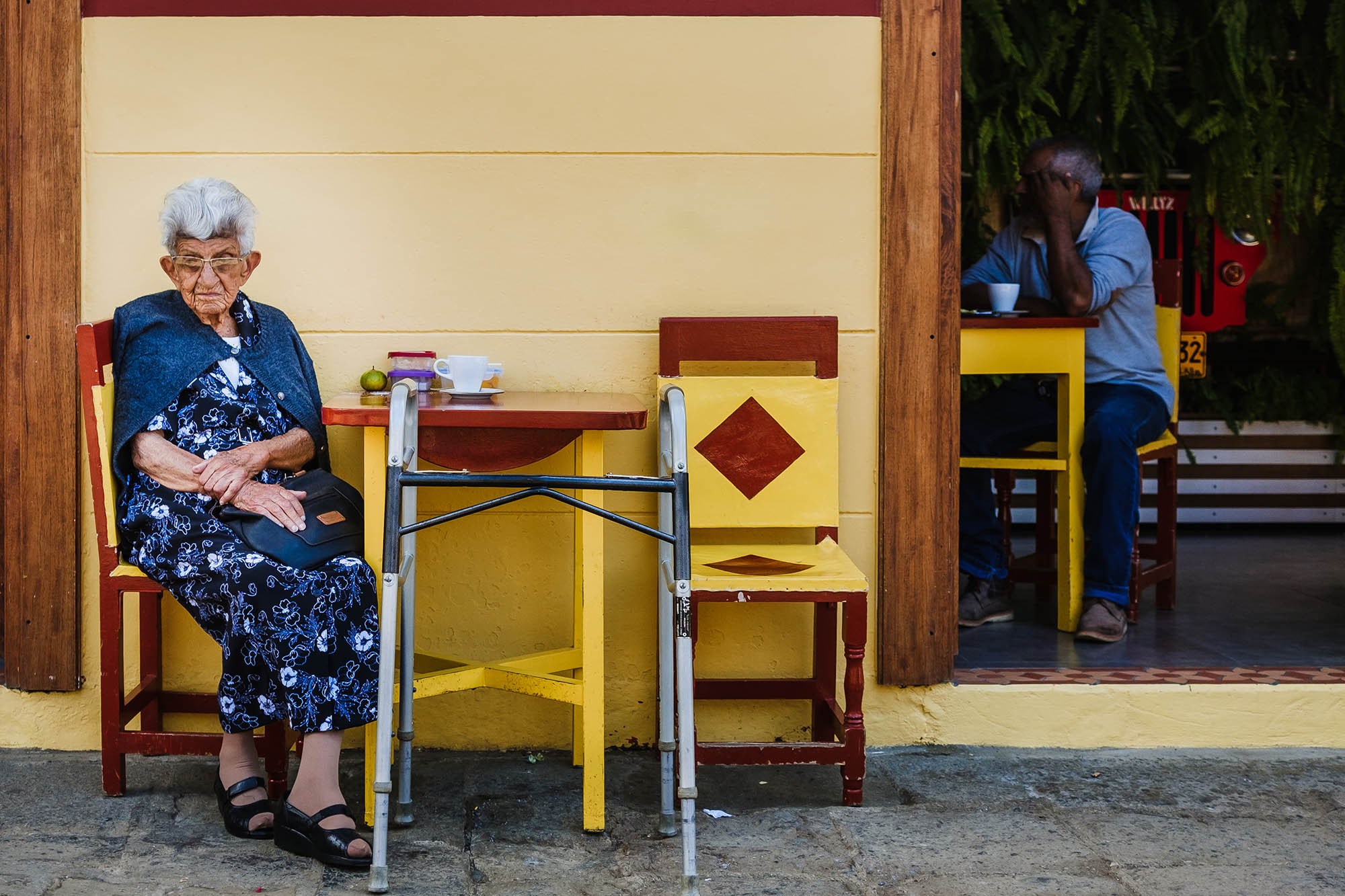 Street photography in Colombia