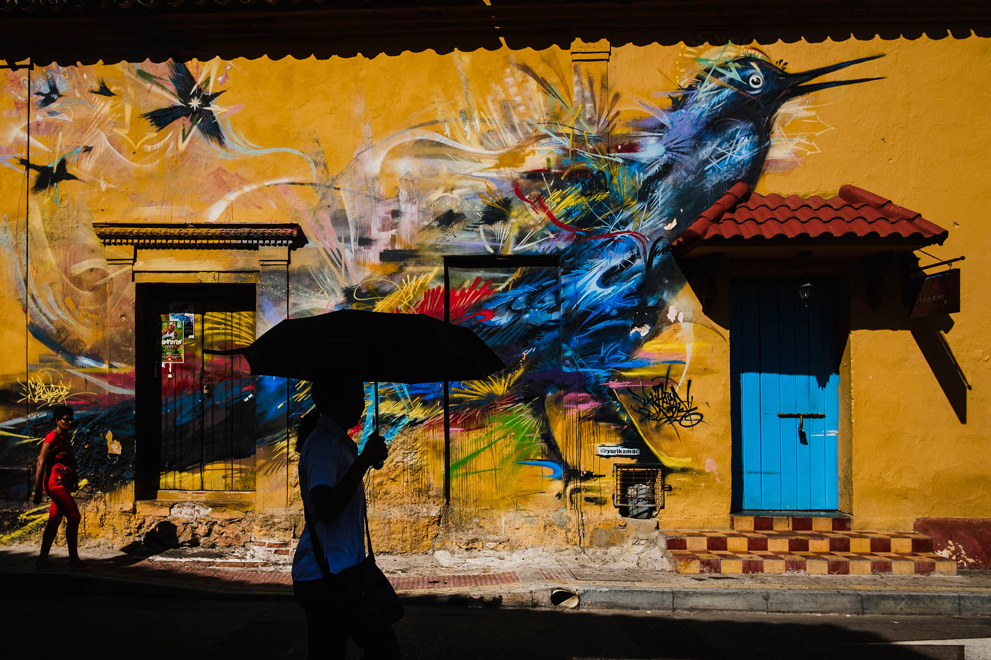 Street photography in Colombia