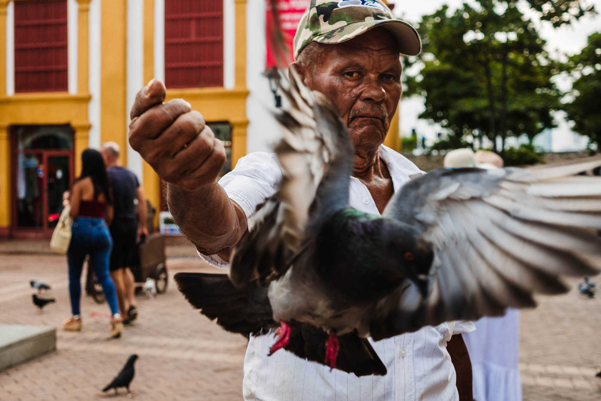 Street photography in Colombia