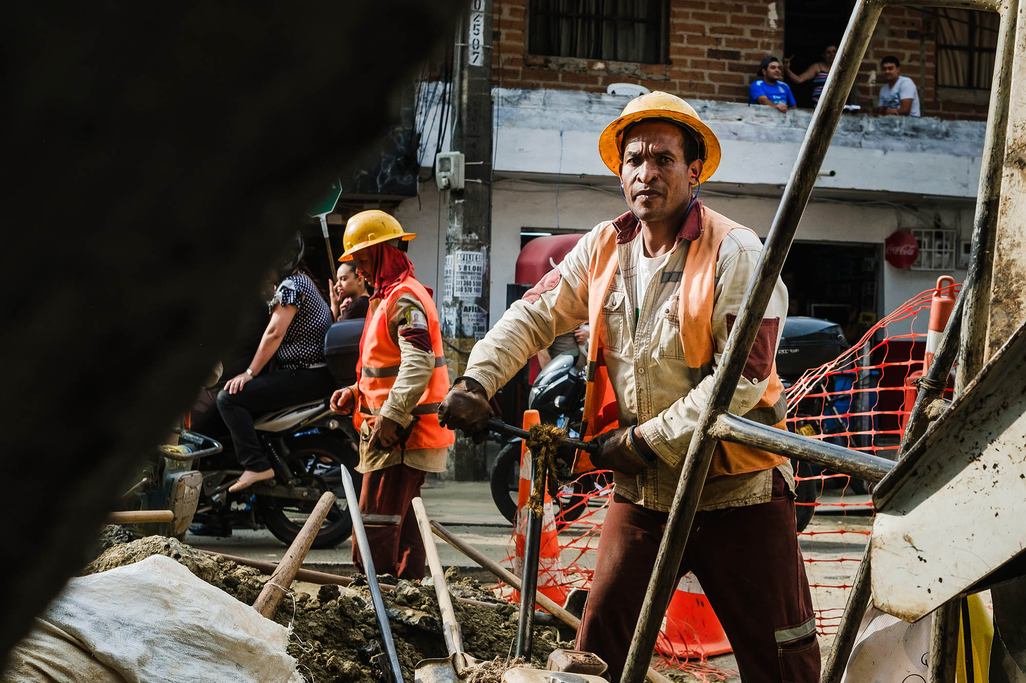 Street photography in Colombia