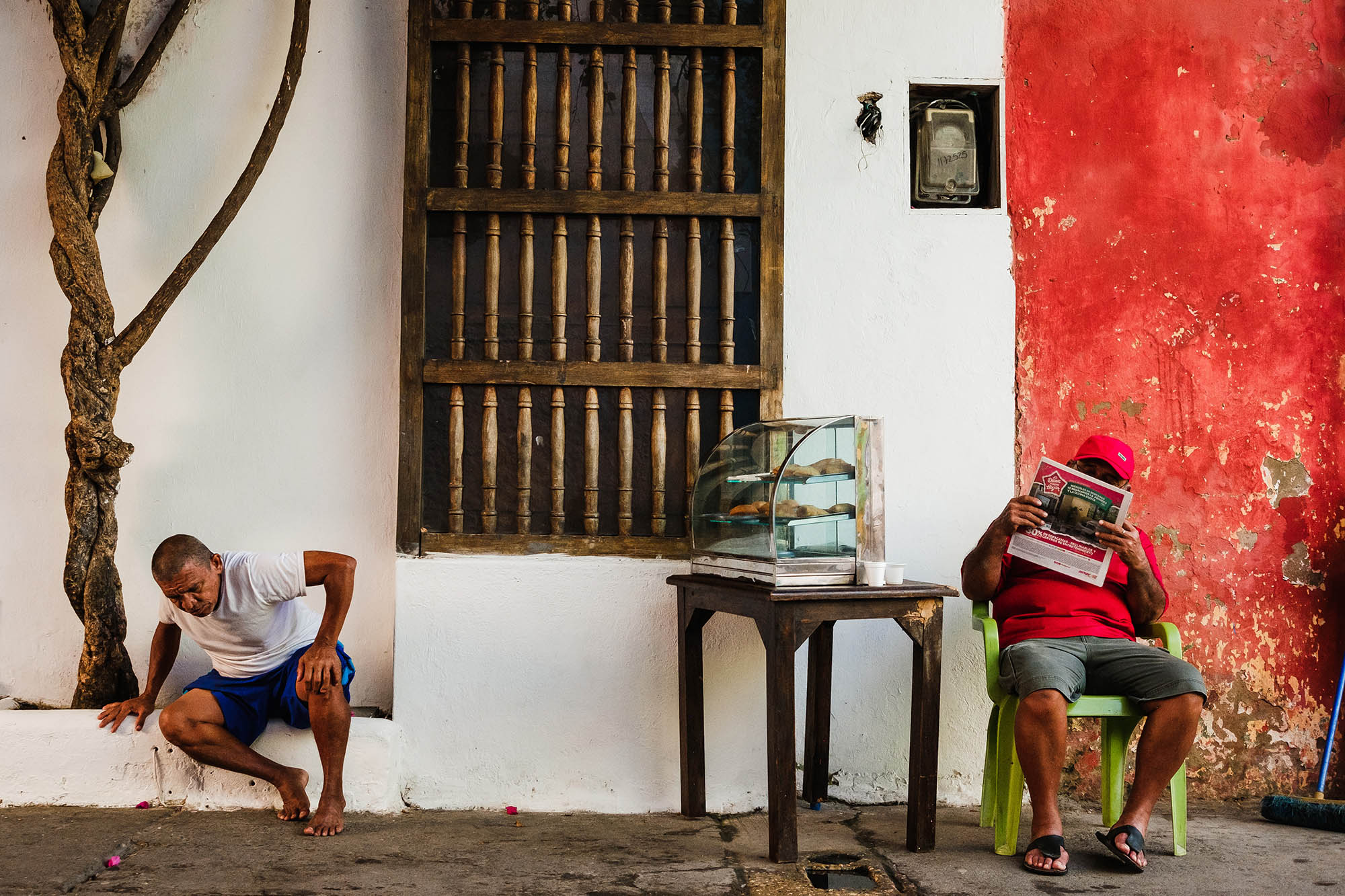 Street photography in Colombia