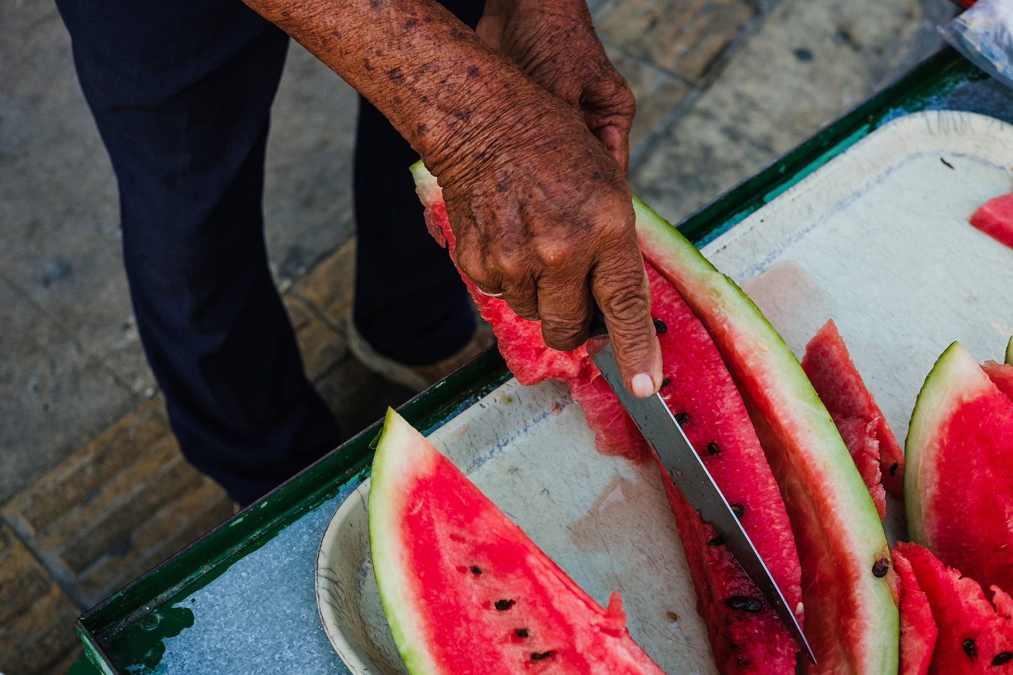 Street photography in Colombia