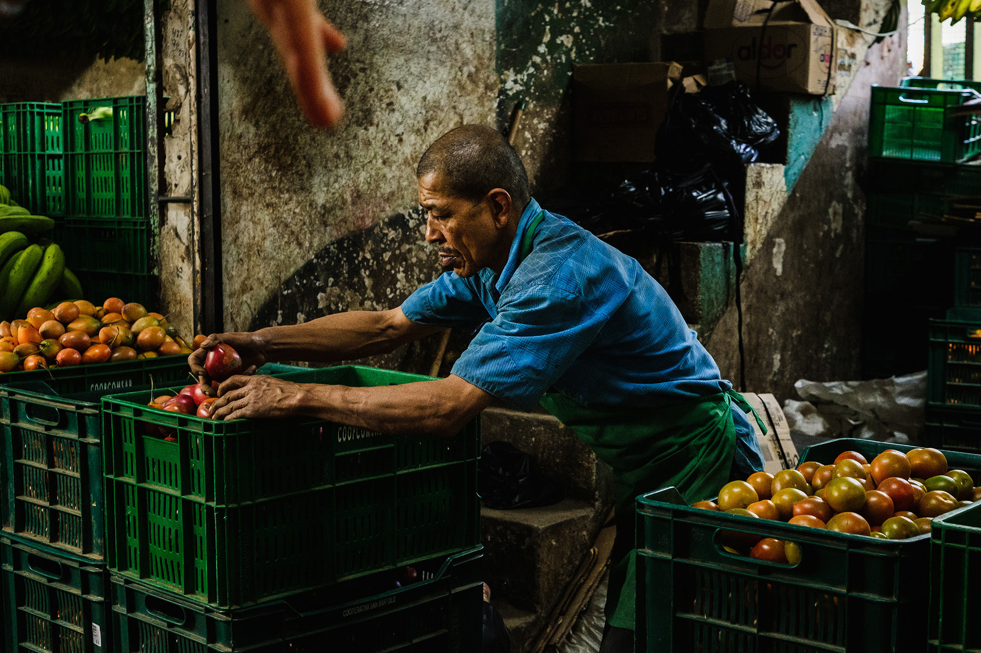 Street photography in Colombia