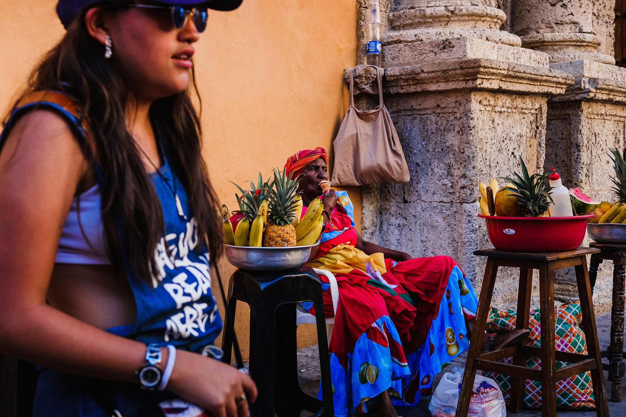 Street photography in Colombia