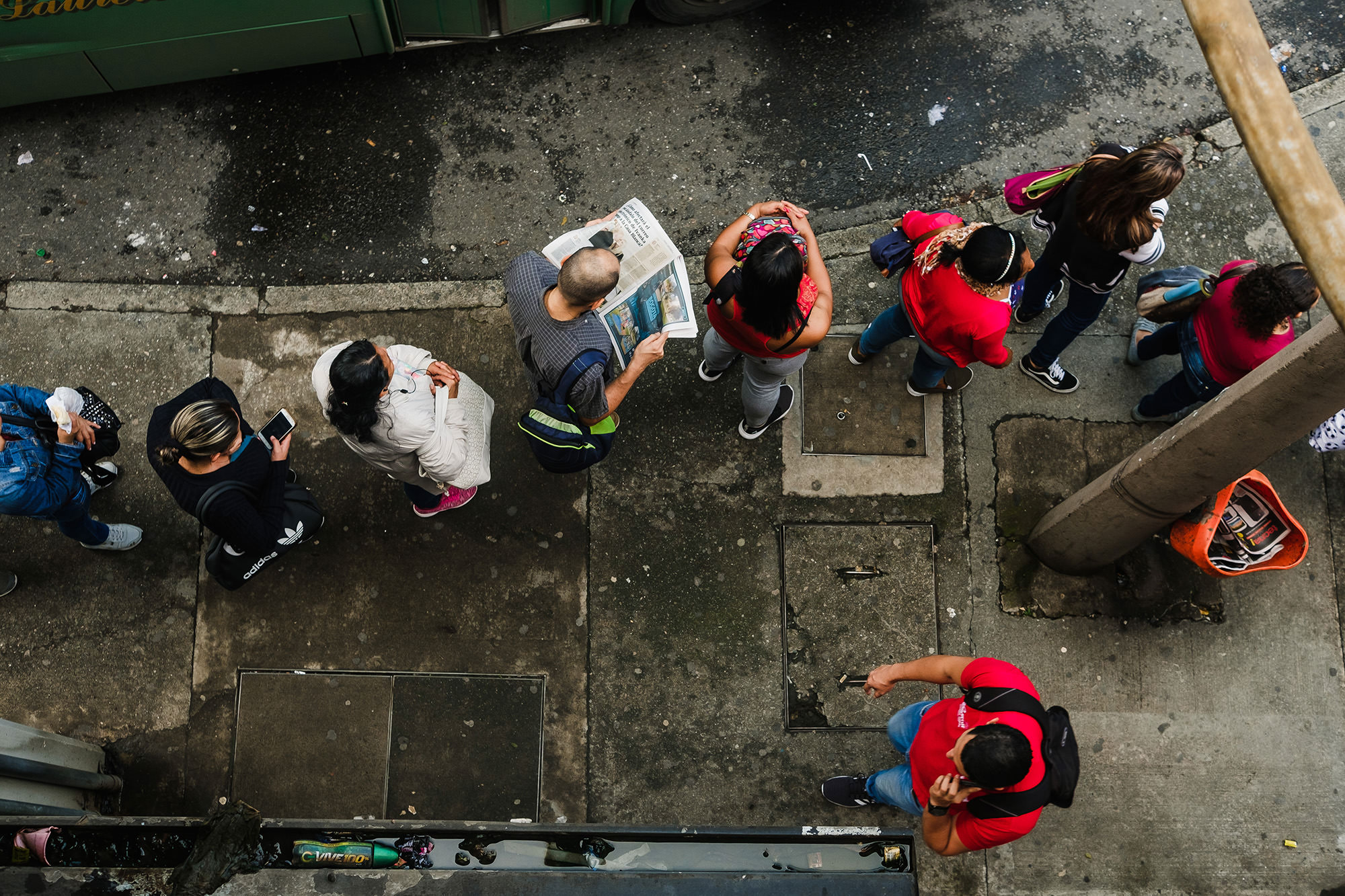 Street photography in Colombia