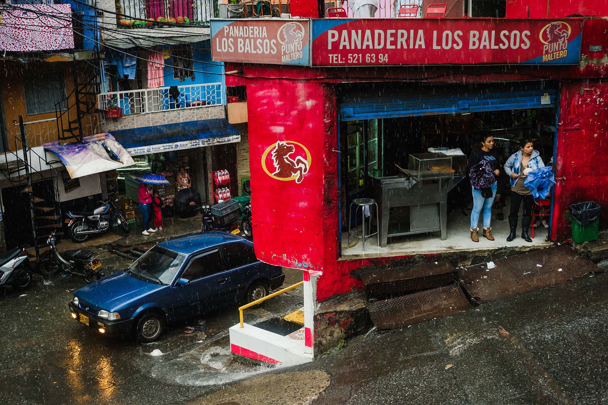 Street photography in Colombia