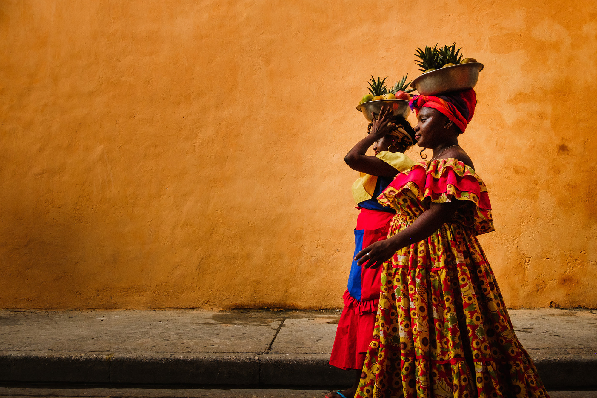 Street photography in Colombia