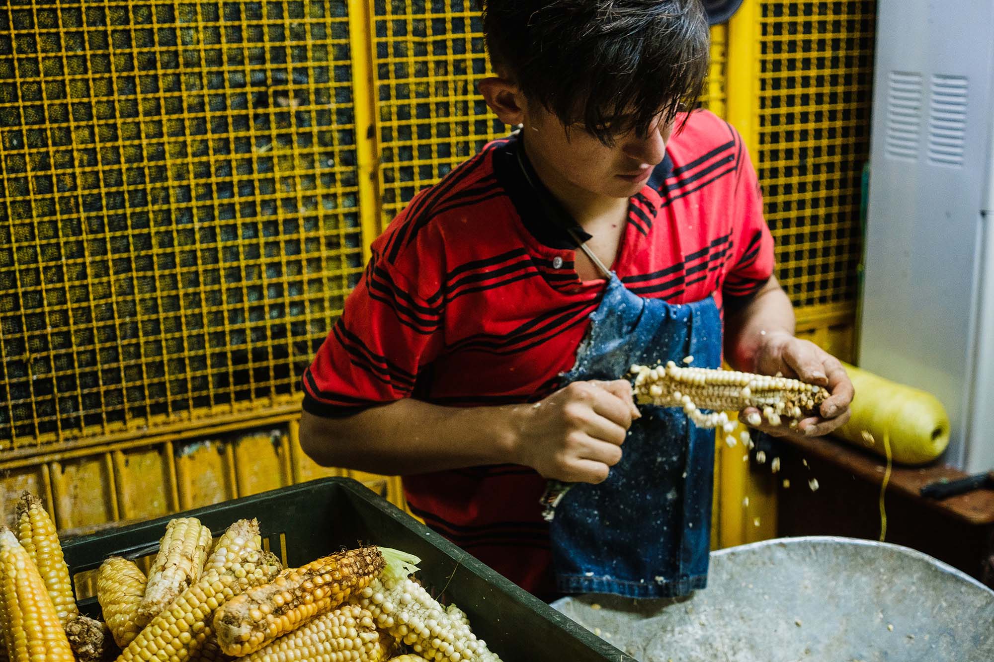 Street photography in Colombia