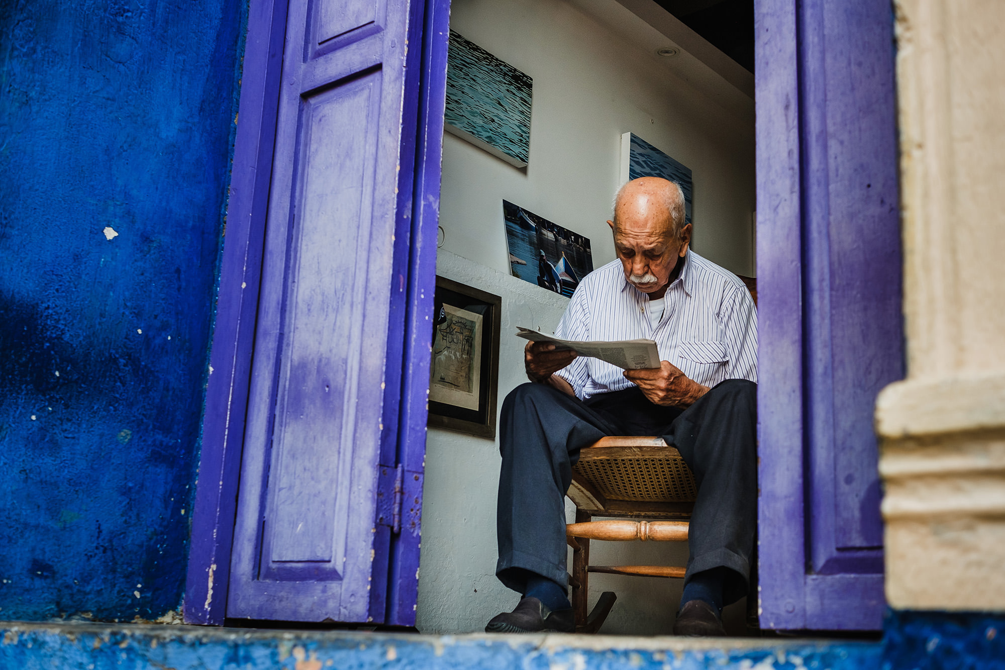 Street photography in Colombia