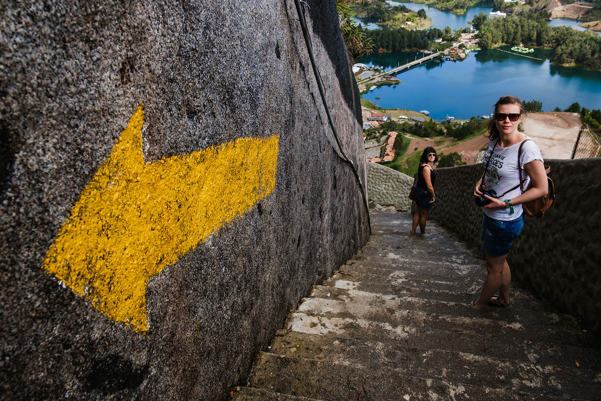 Street photographers in Colombia