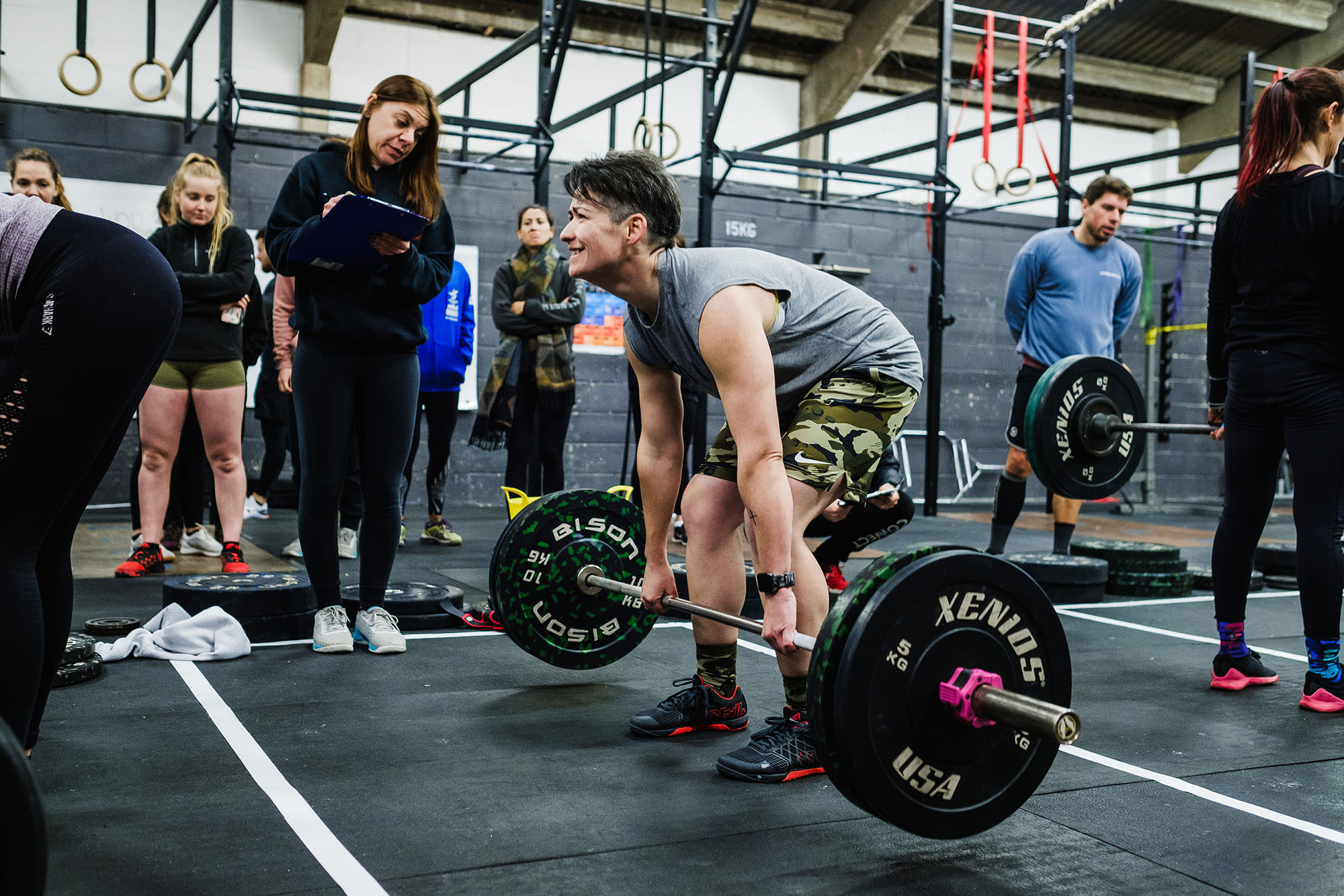 Crossfit reebok throwdown athlete