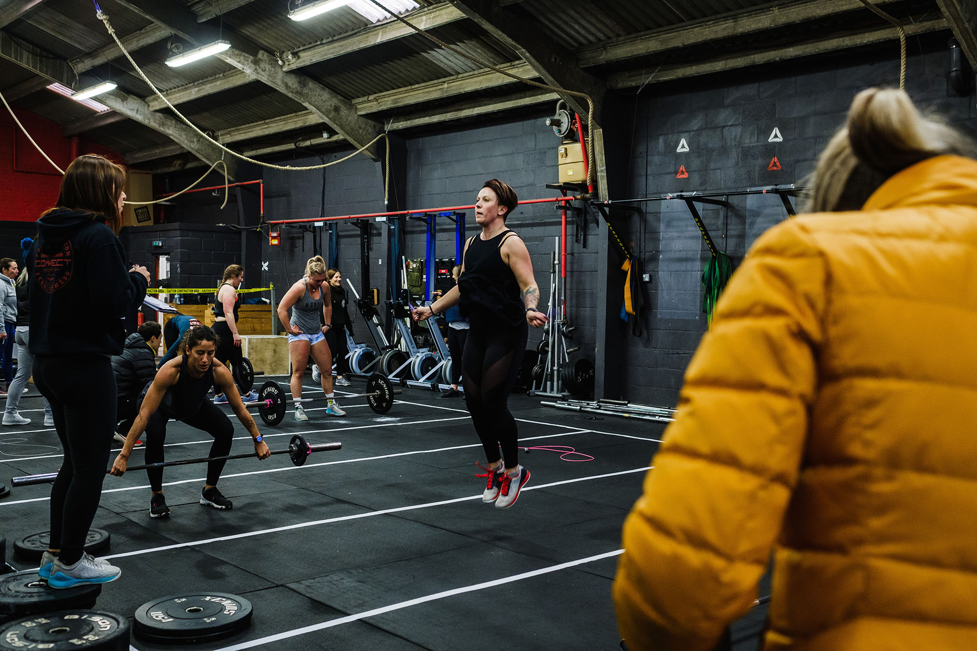 Crossfit reebok throwdown athlete