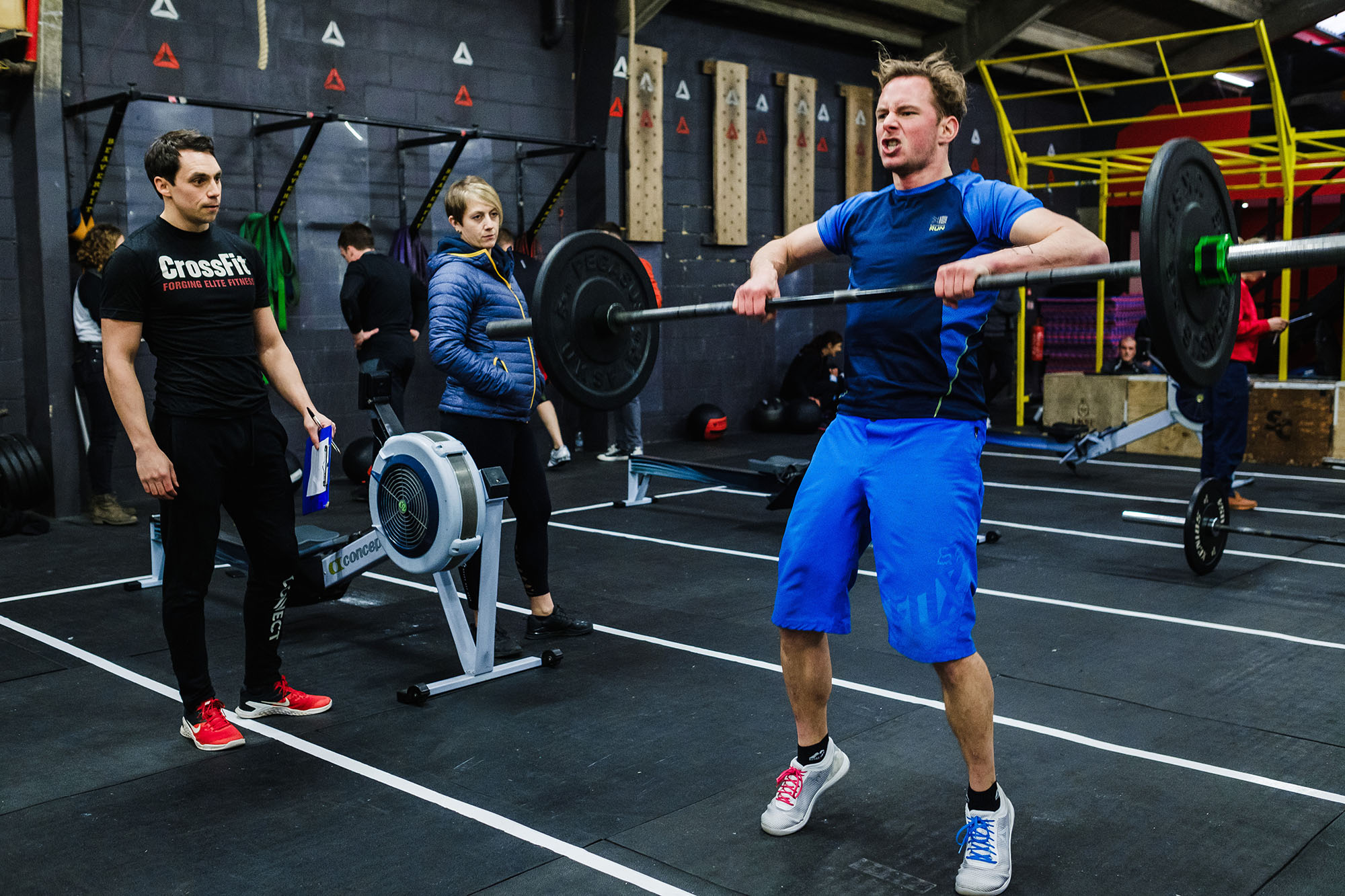 Crossfit reebok throwdown athlete 