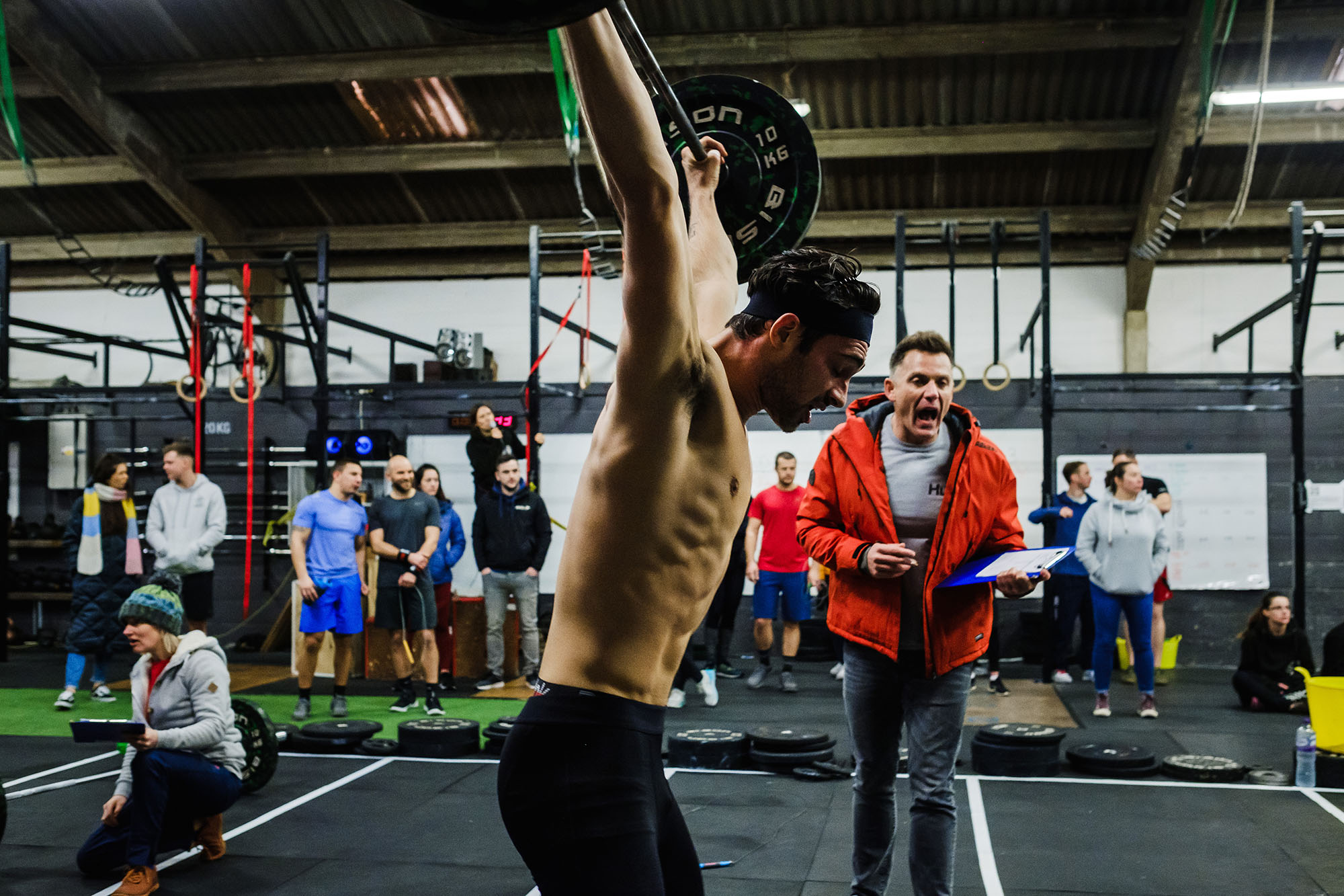 Crossfit reebok throwdown athlete 