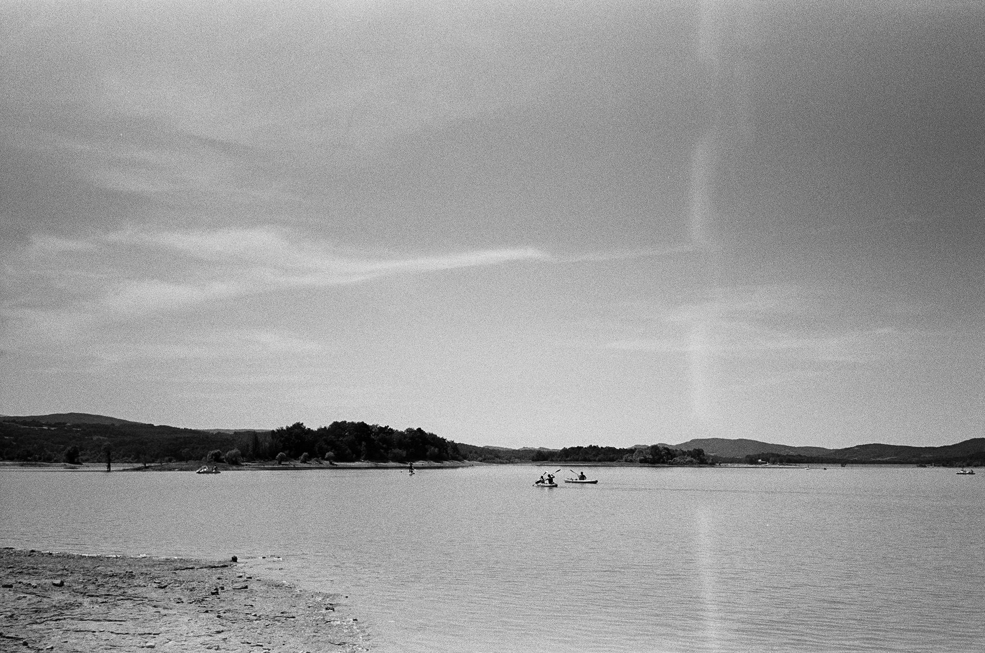 beach france lake summer