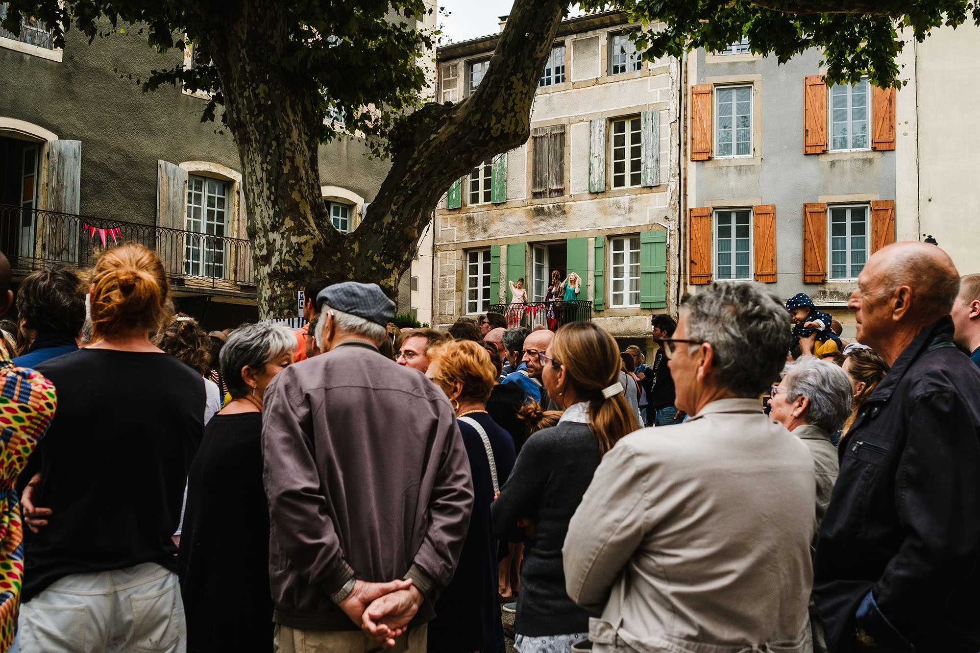 South of France musicians in town