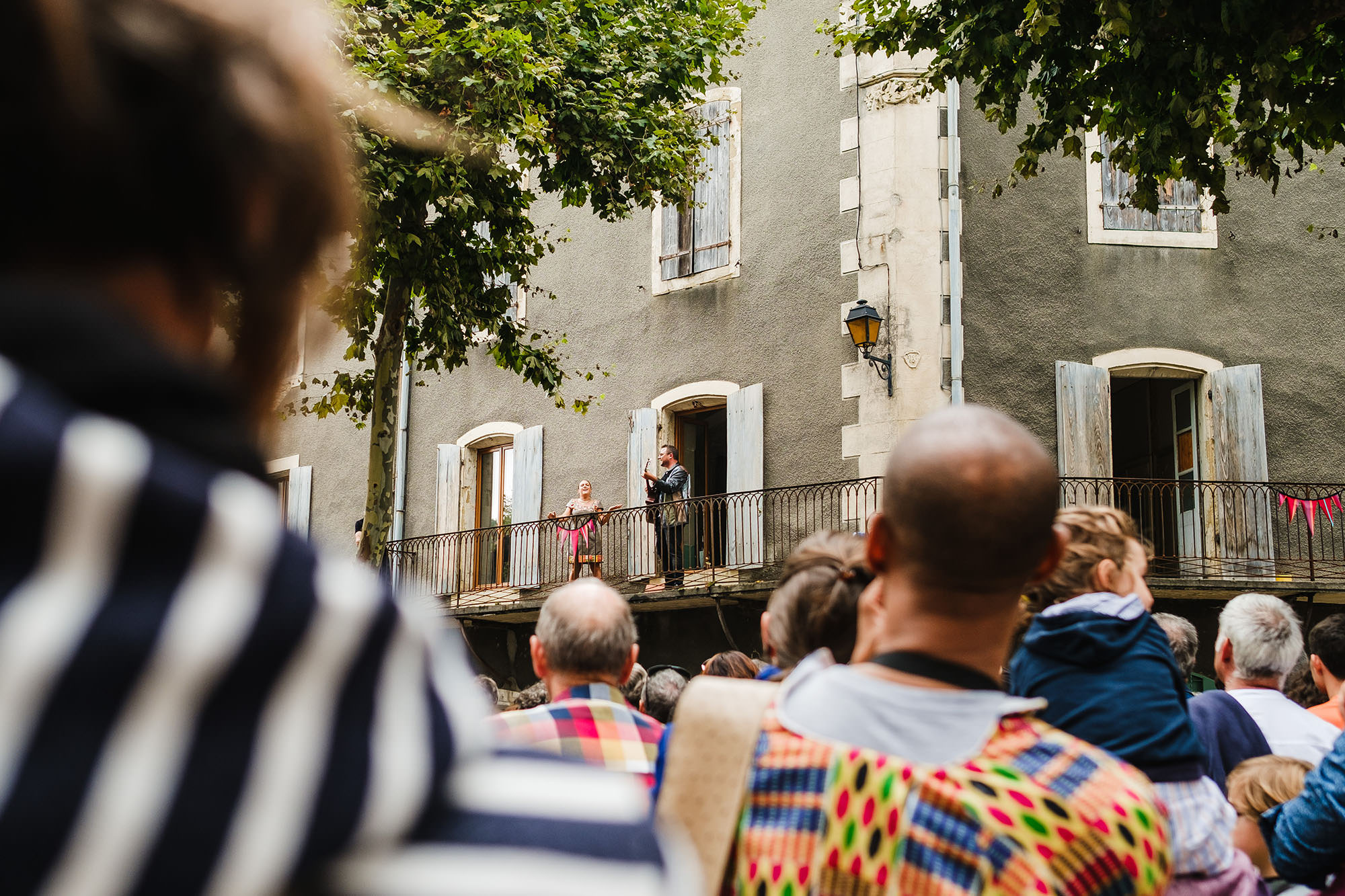 South of France musicians in town