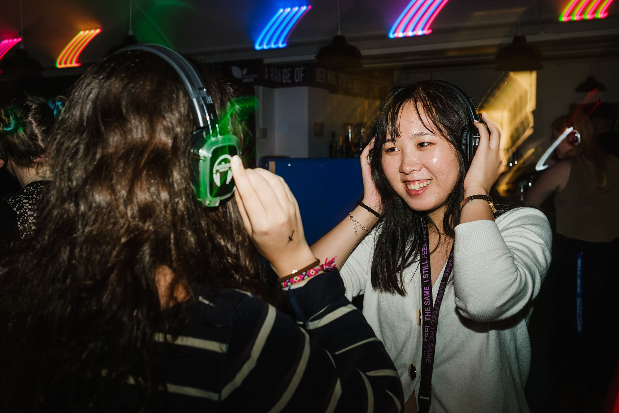 Silent disco room 76