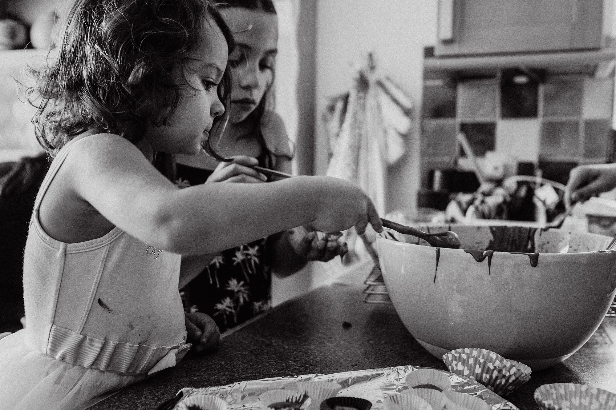 Documentary photography family portrait