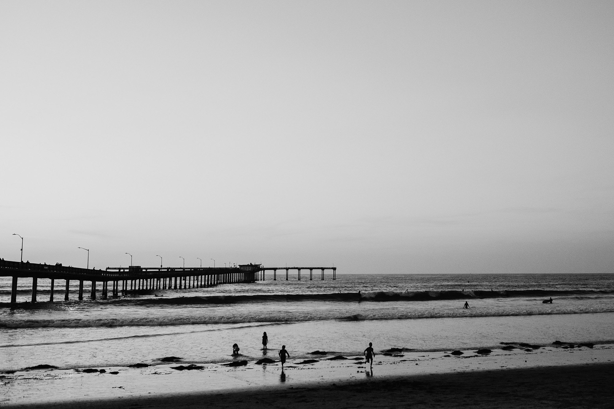 OB ocean beach sunset