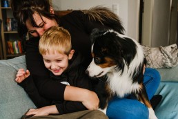 Nicole & Piet . in-home Family Photography