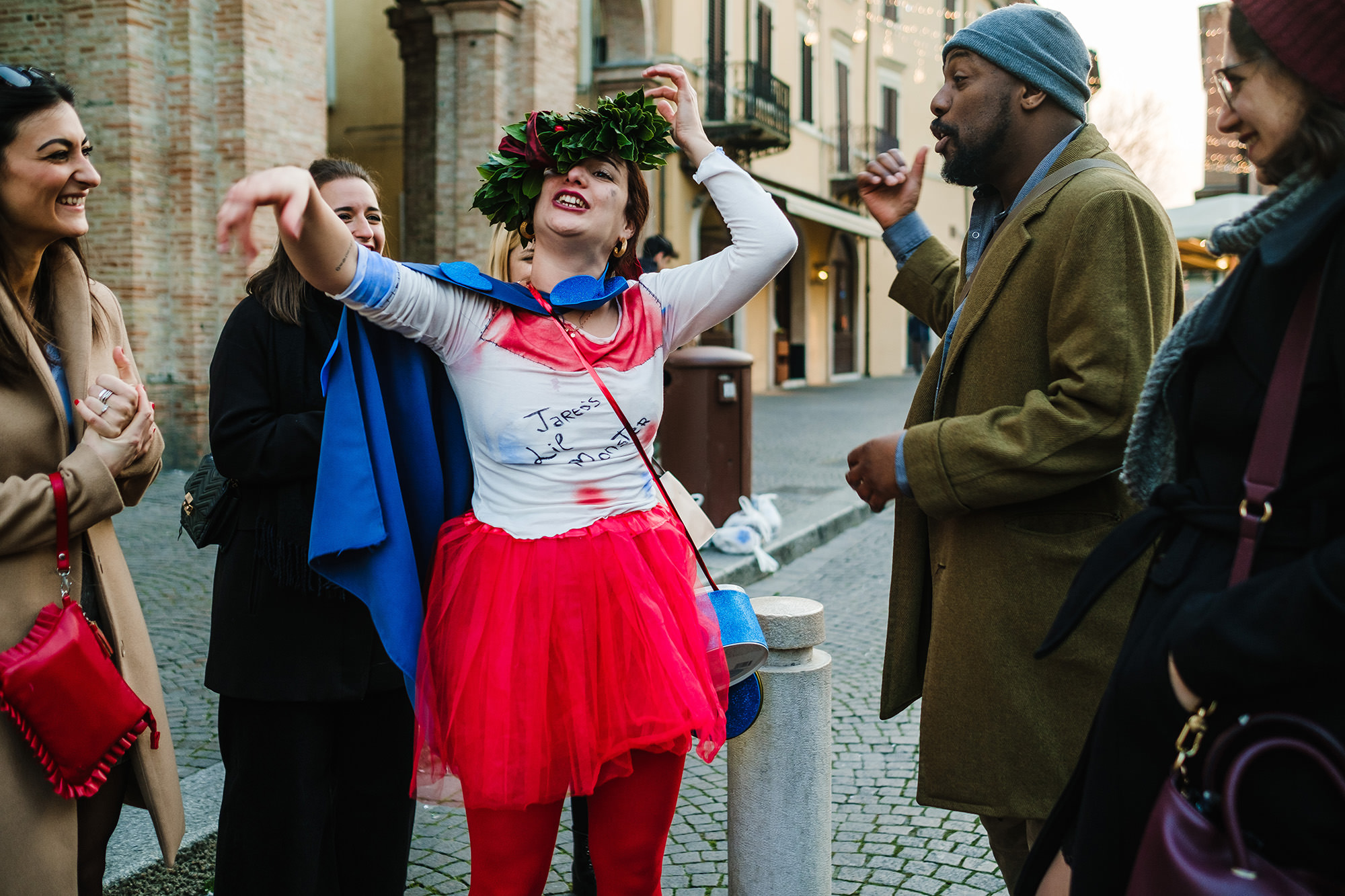 graduation event in italy documenting university life