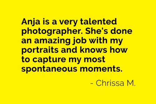 Chrissa client testimonial
