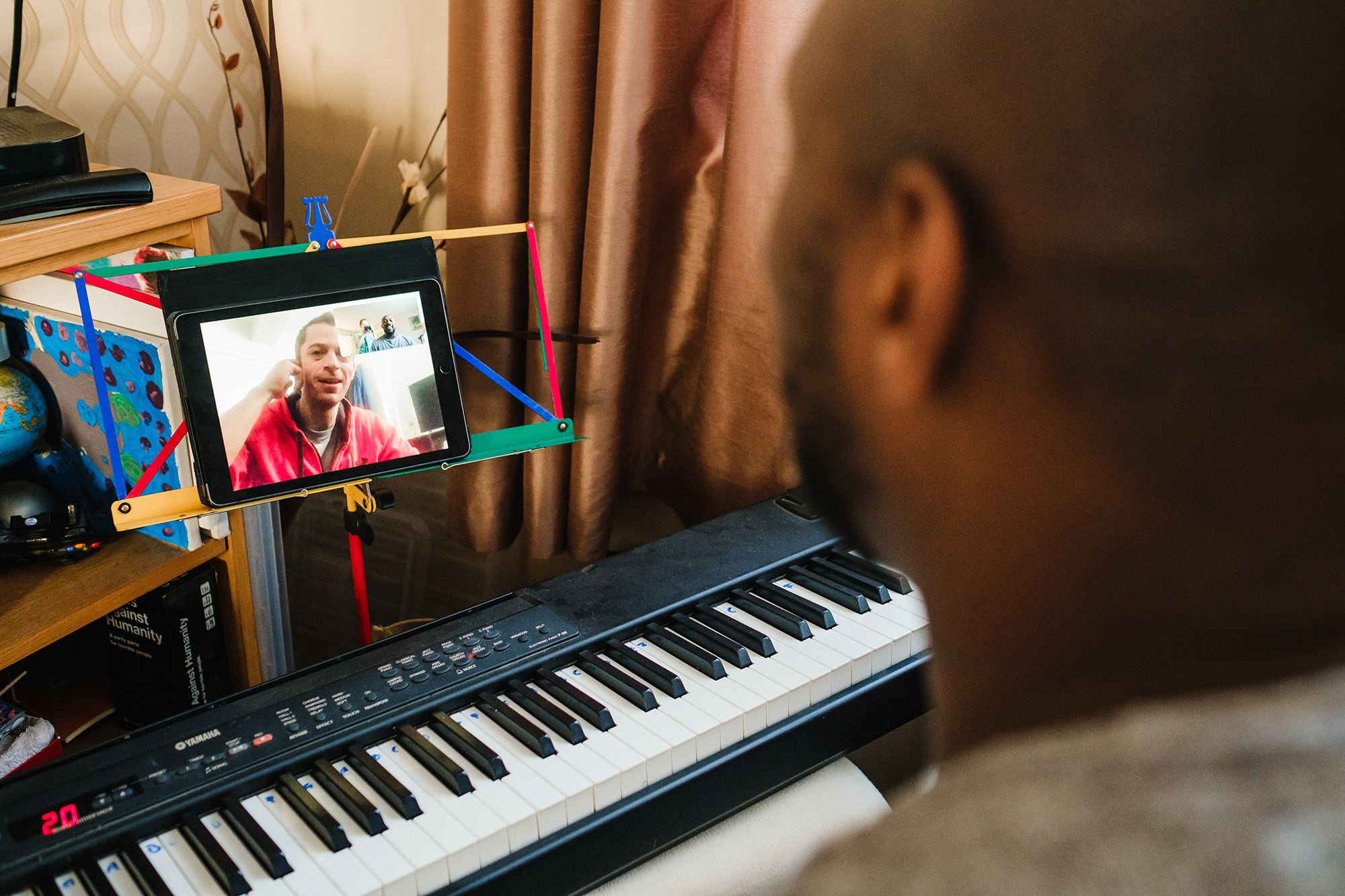 facetime with friends in new york social isolation