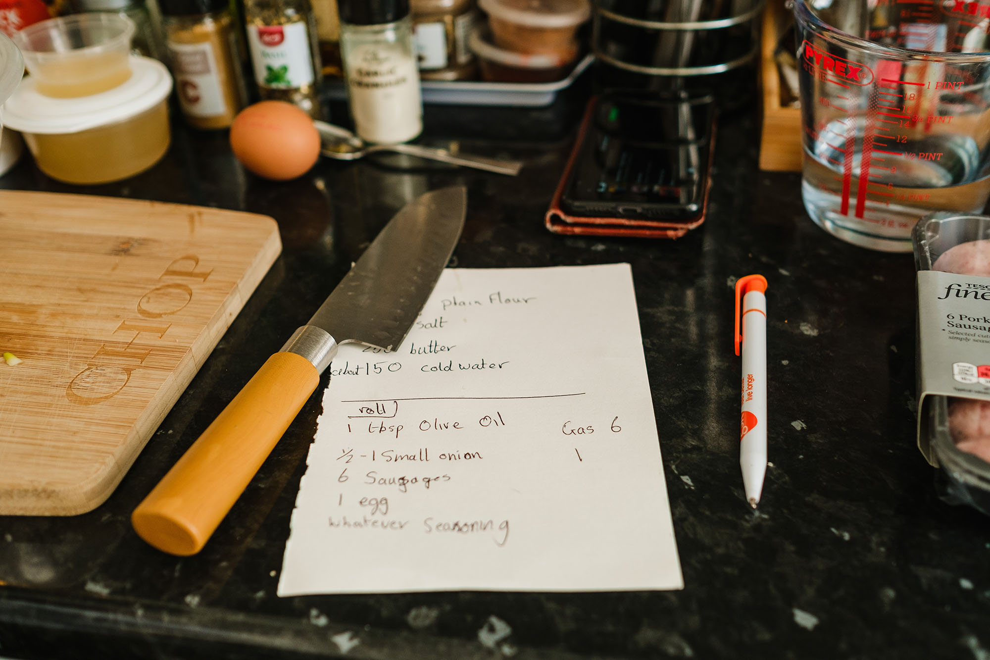 recipe for sausage rolls