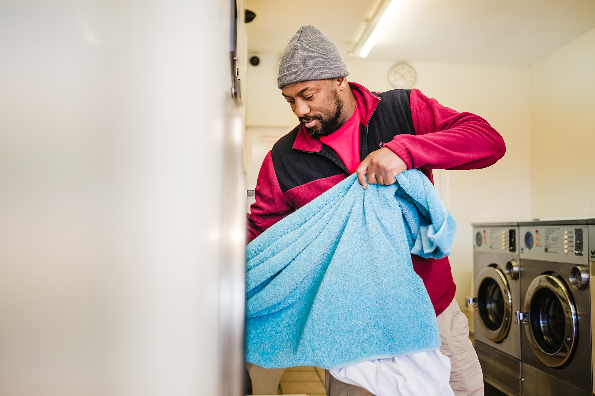 laundry day during lockdown